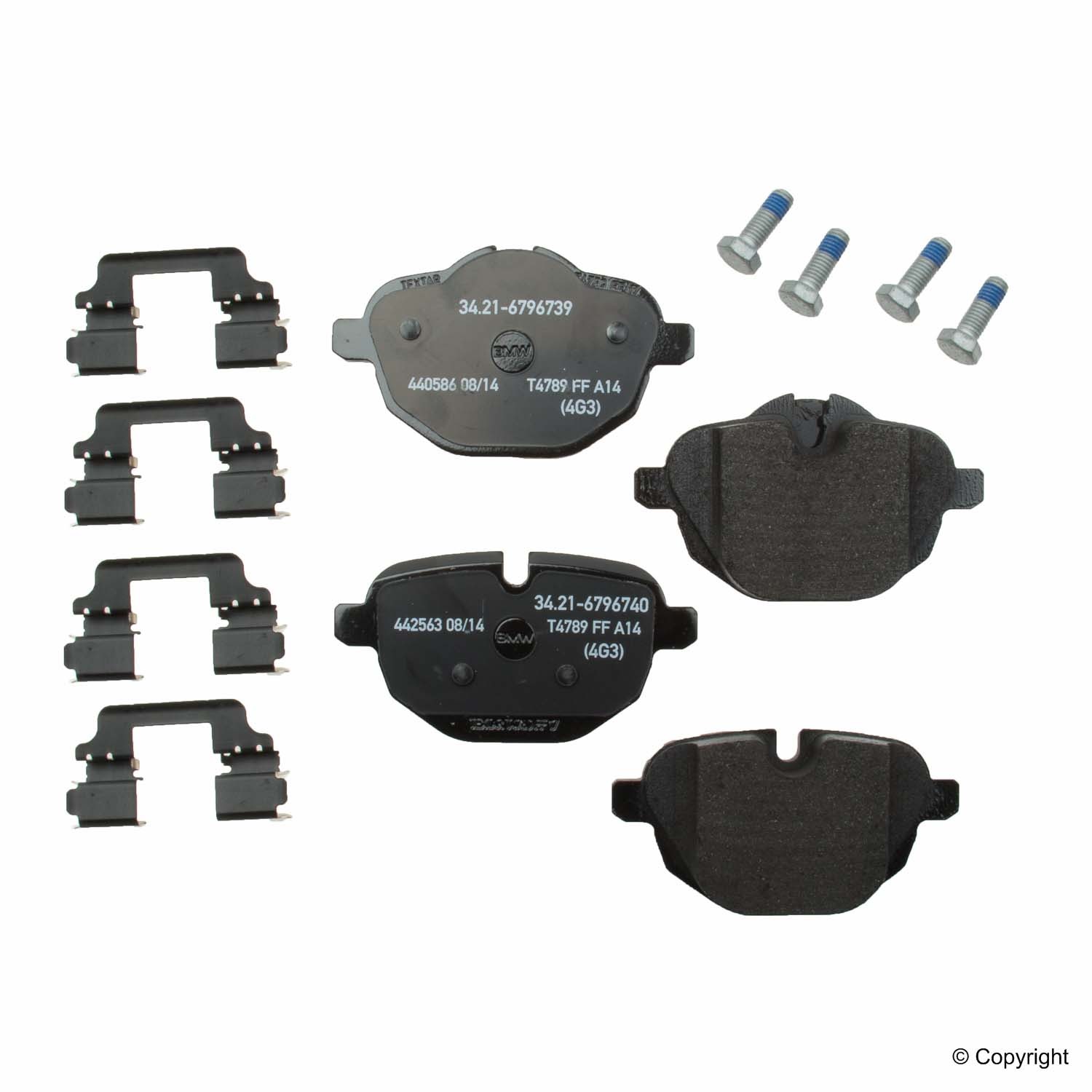 Rear Brake Pads Set 