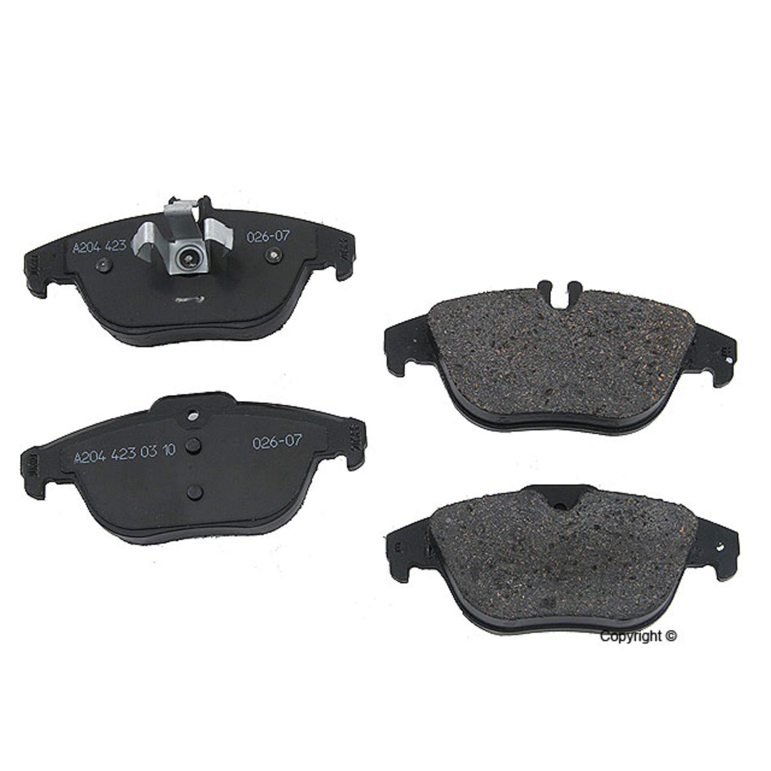 Rear Brake Pads Set