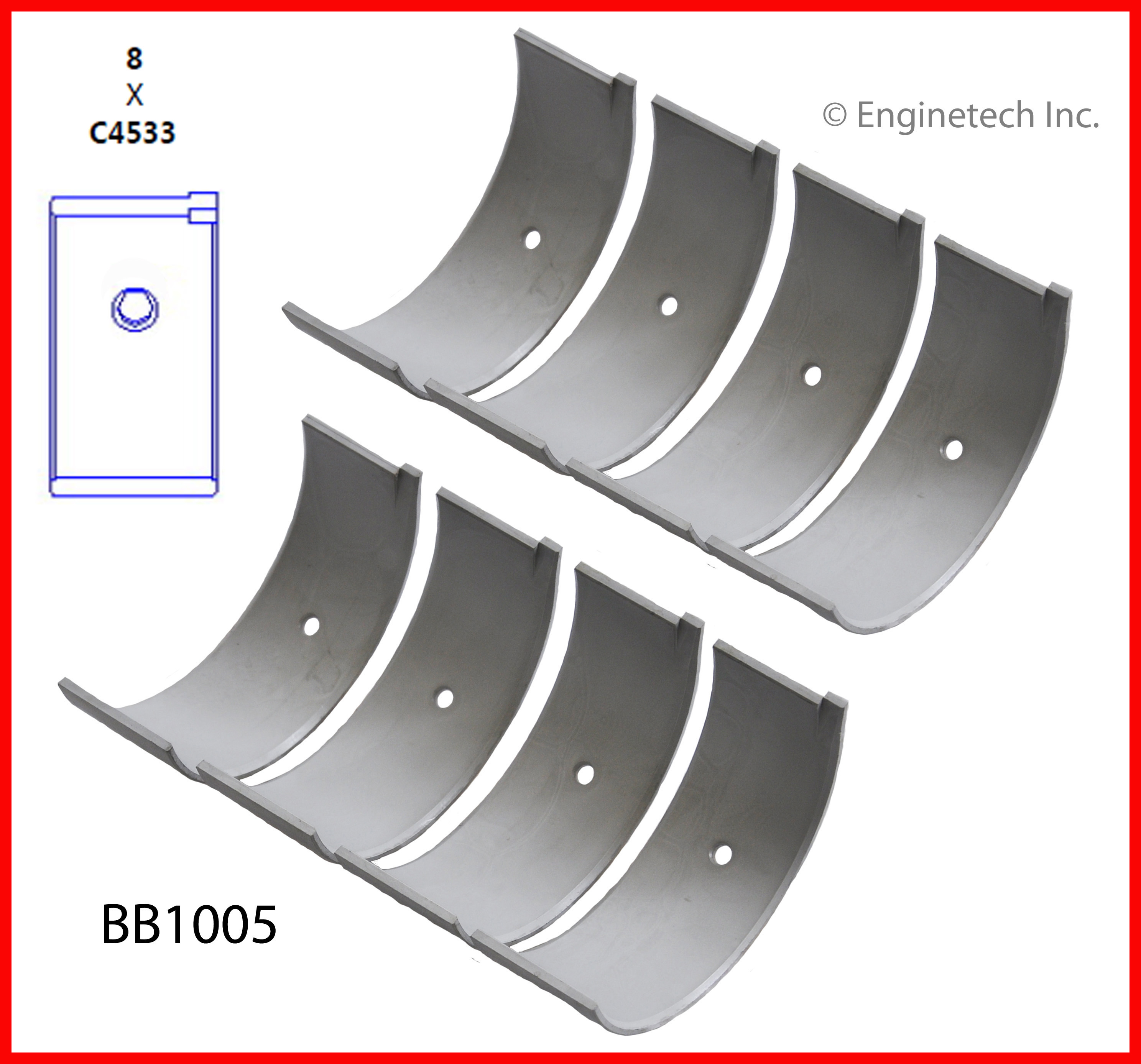 Engine Connecting Rod Bearing Set