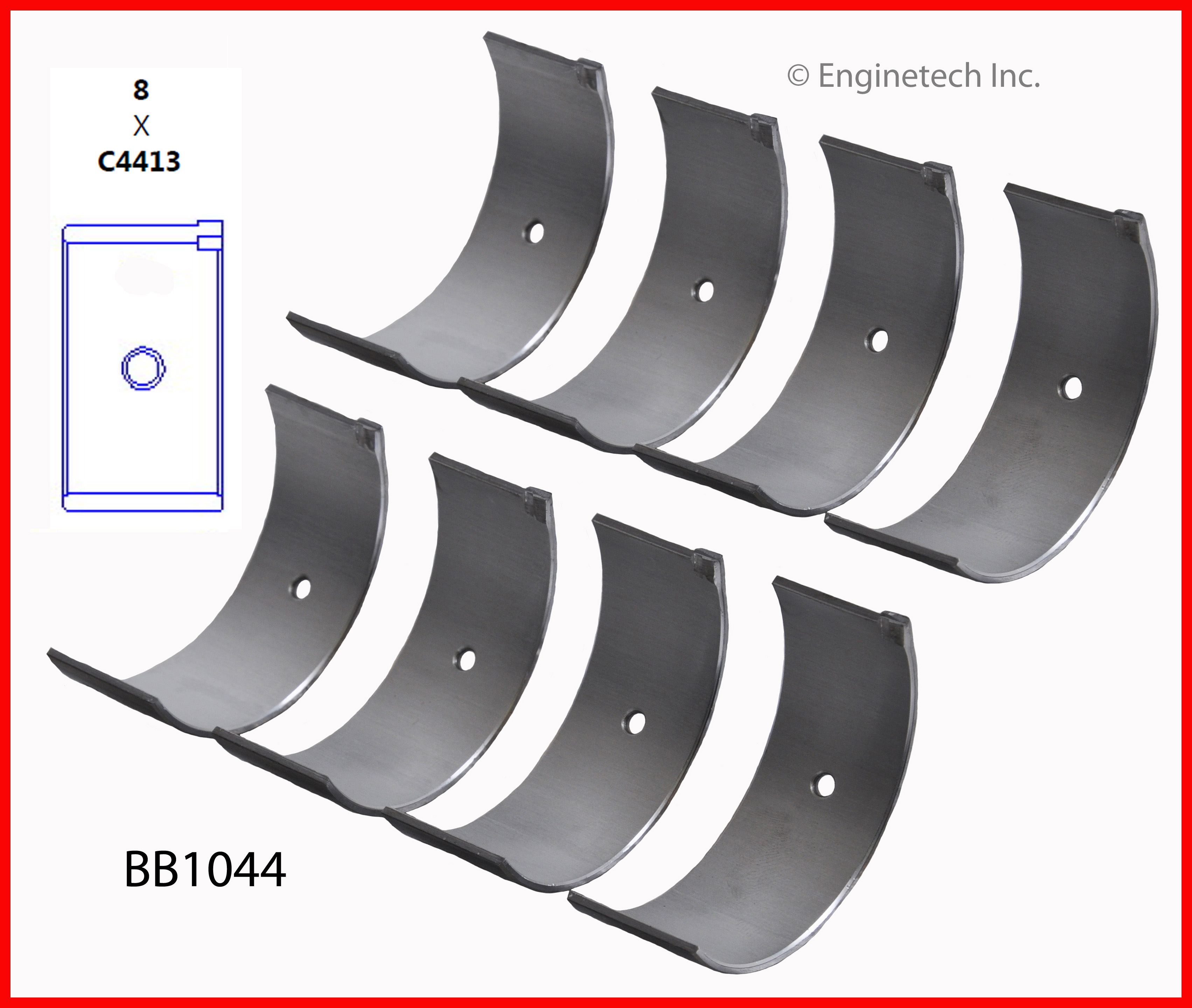 Engine Connecting Rod Bearing Set