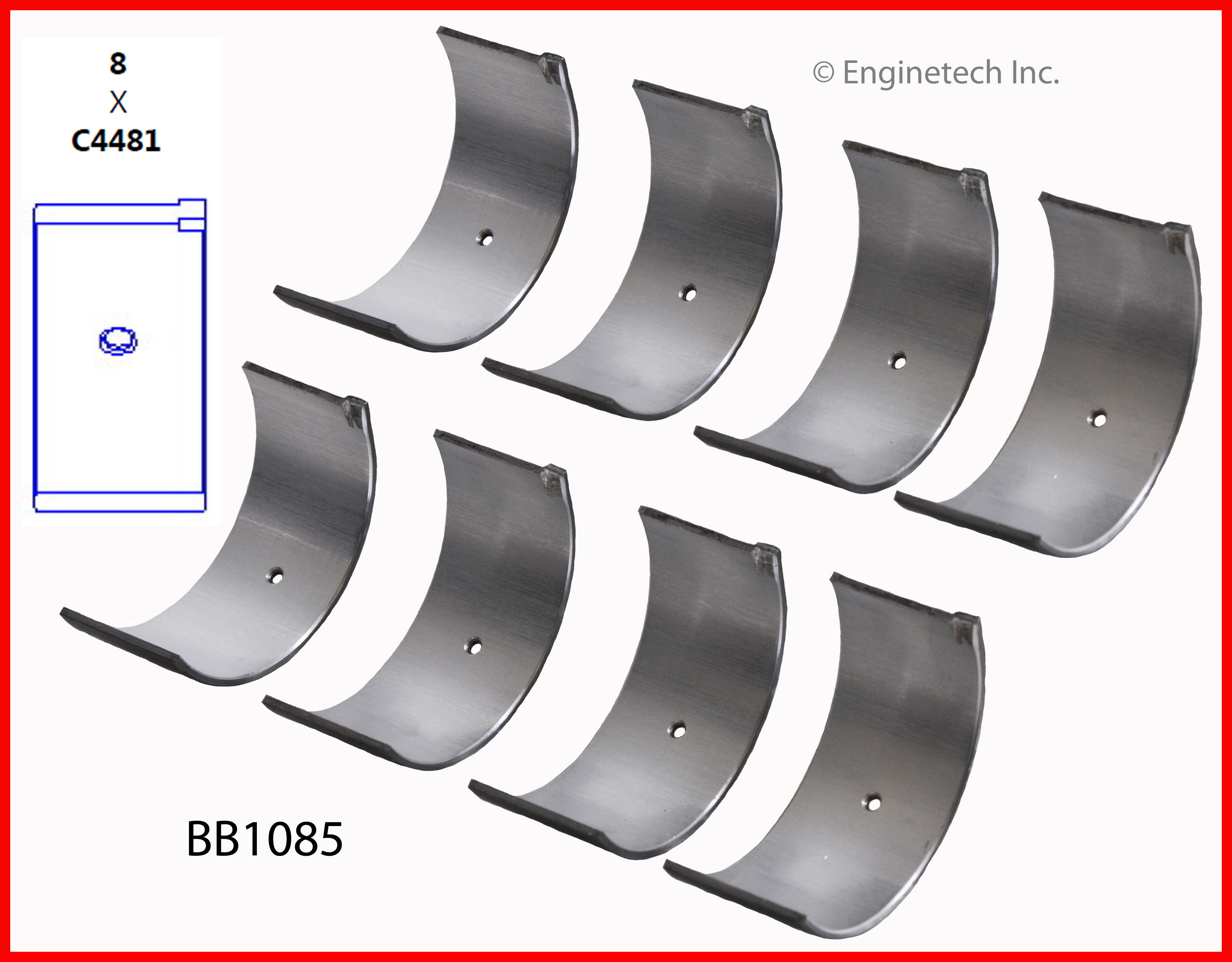 Engine Connecting Rod Bearing Set