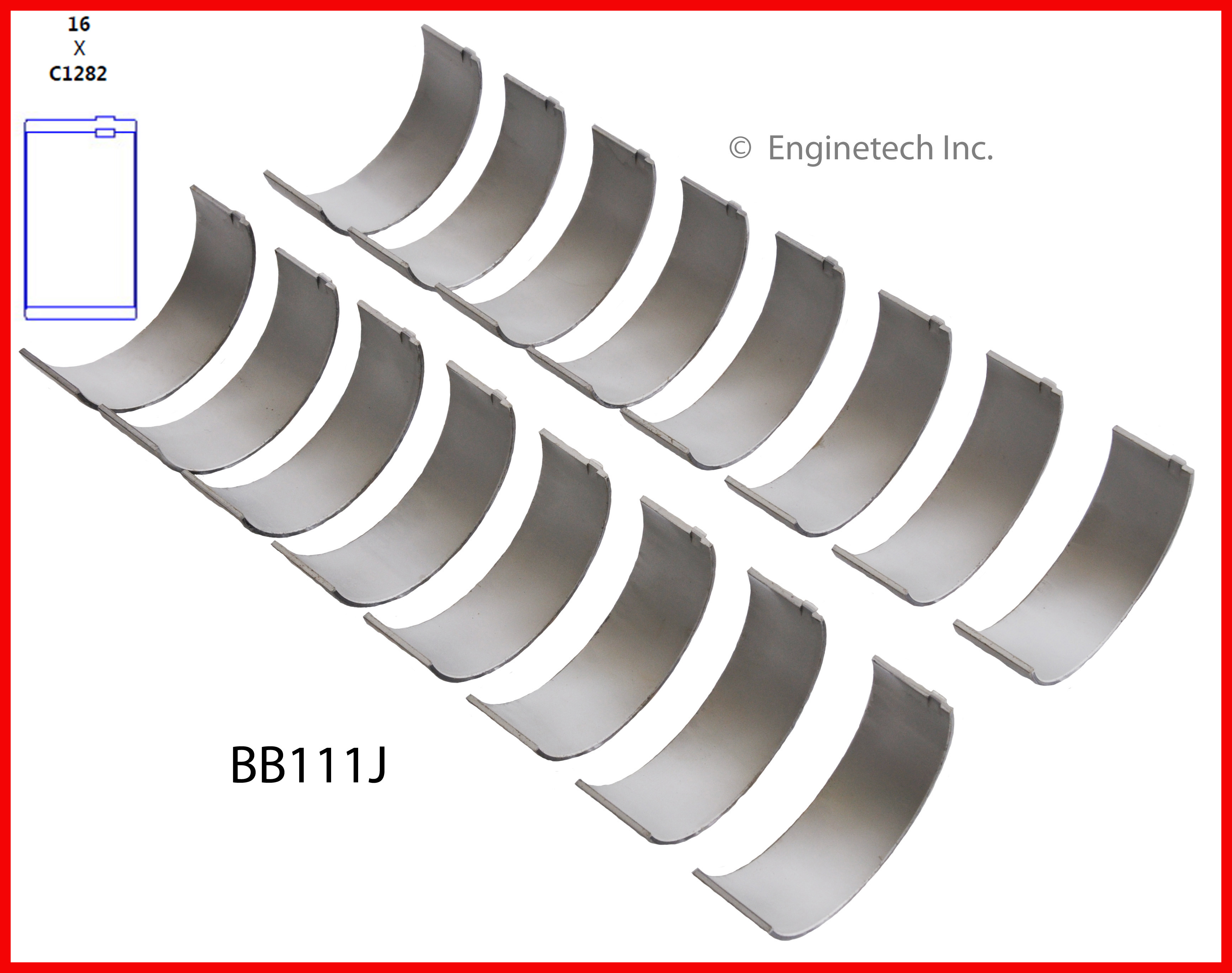 Engine Connecting Rod Bearing Set