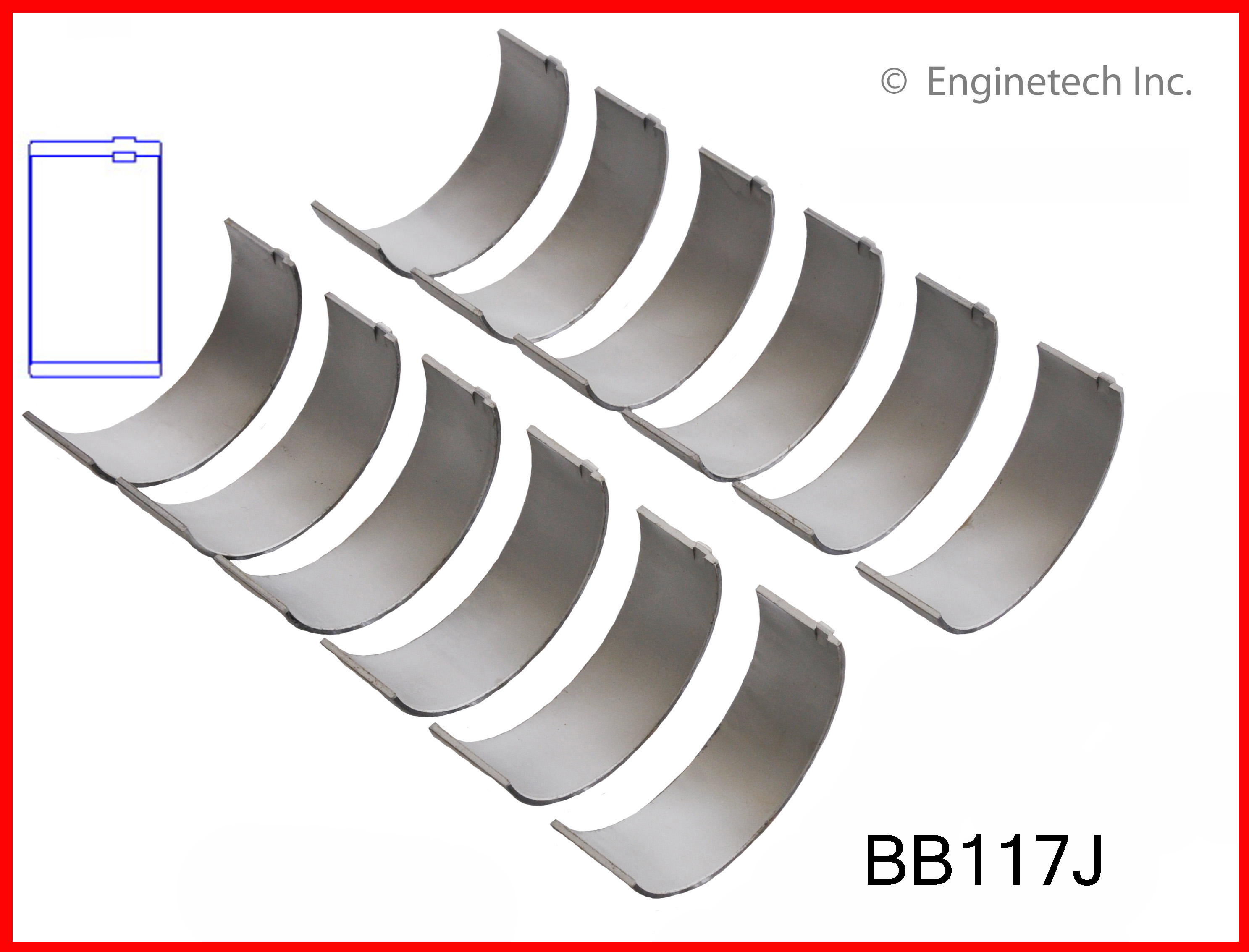 Engine Connecting Rod Bearing Set