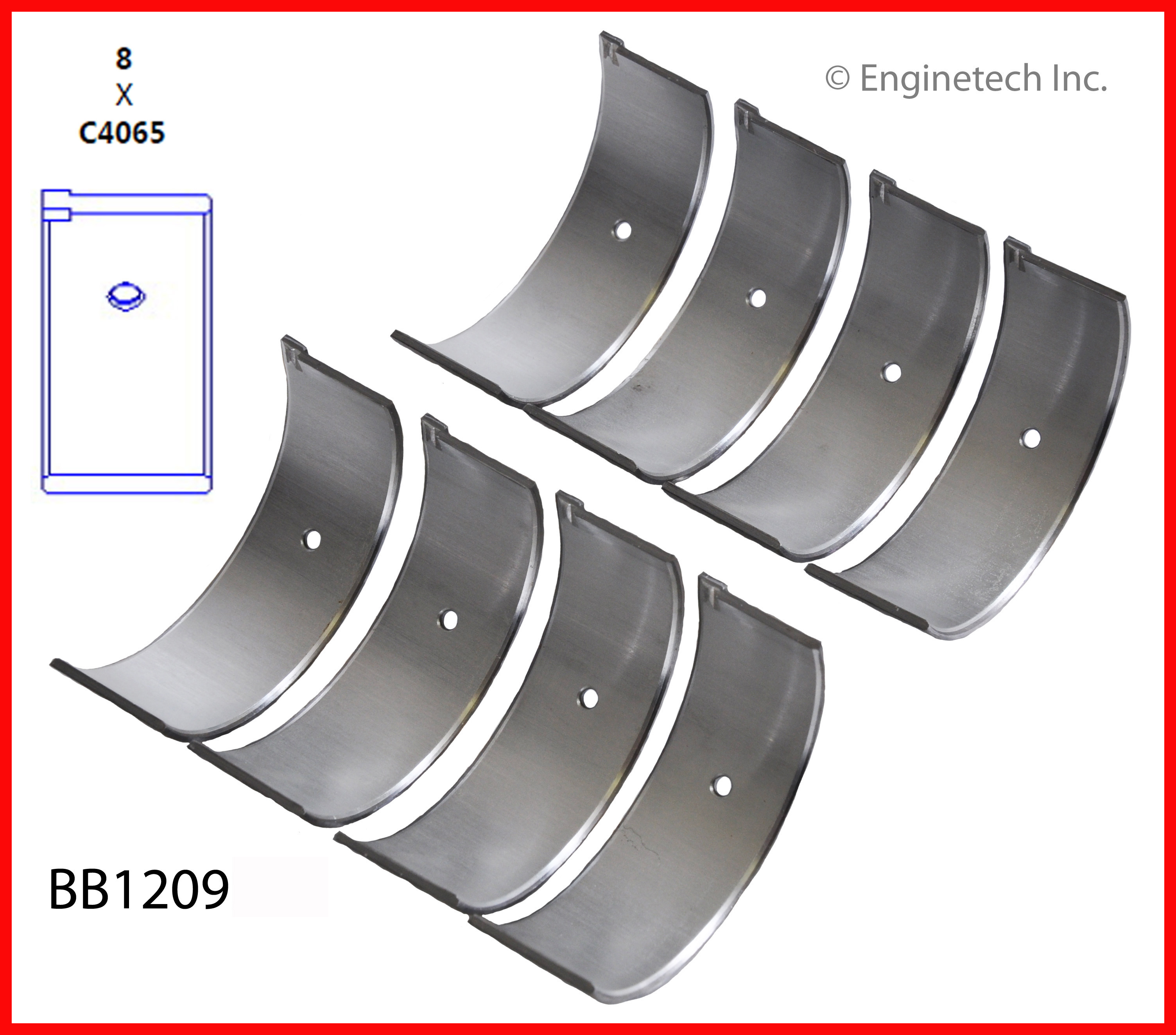 Engine Connecting Rod Bearing Set