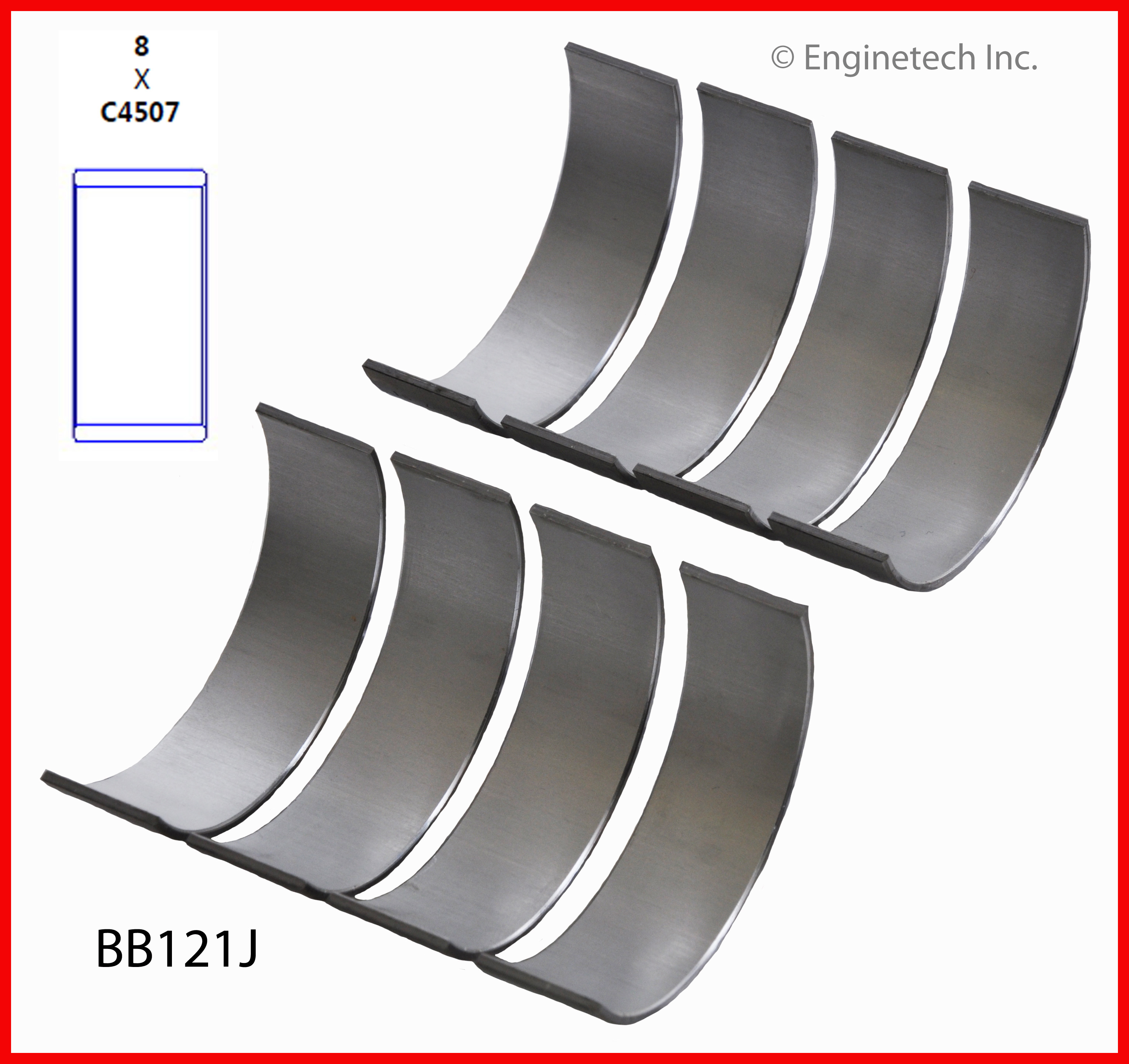 Engine Connecting Rod Bearing Set