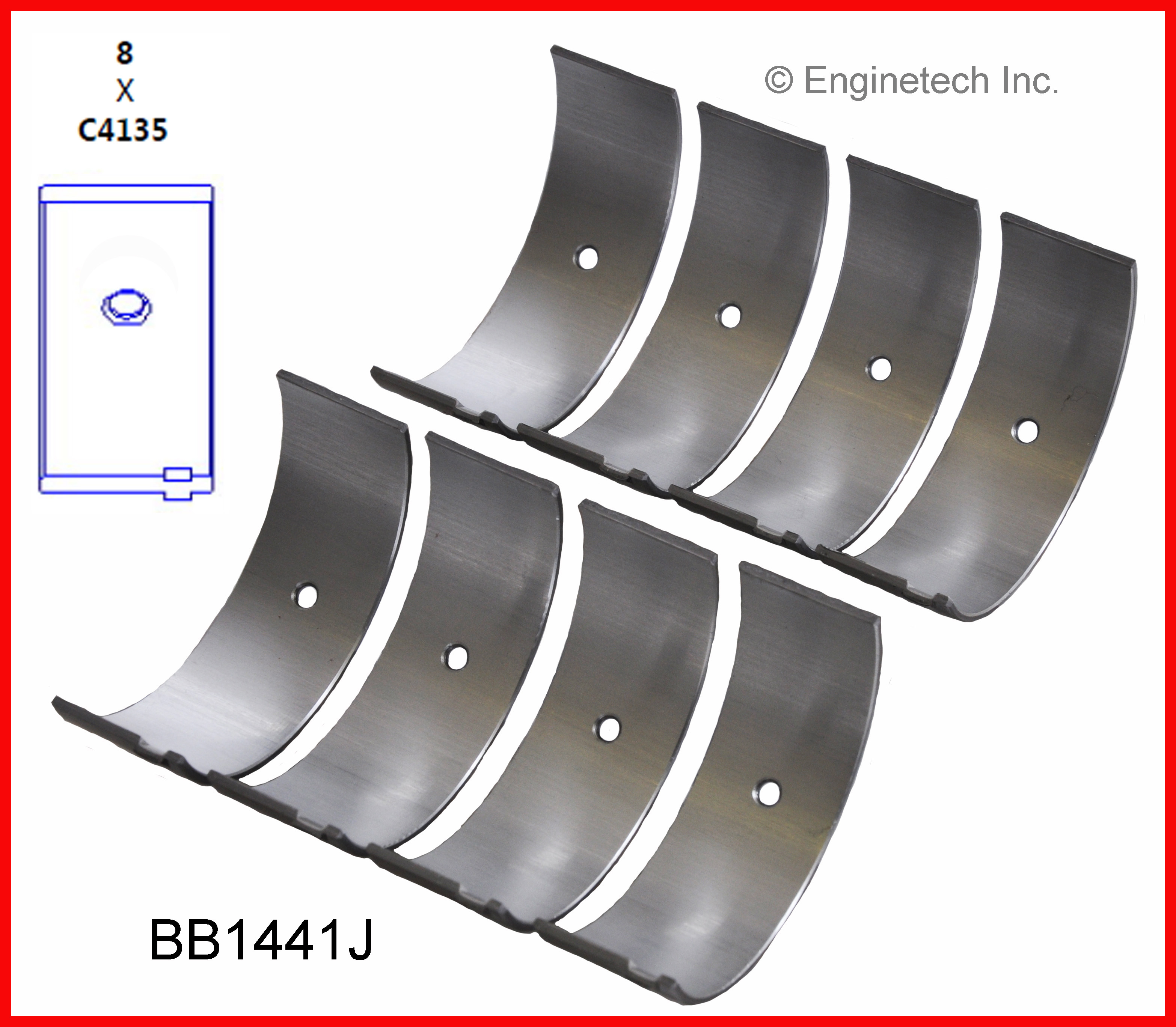 Engine Connecting Rod Bearing Set