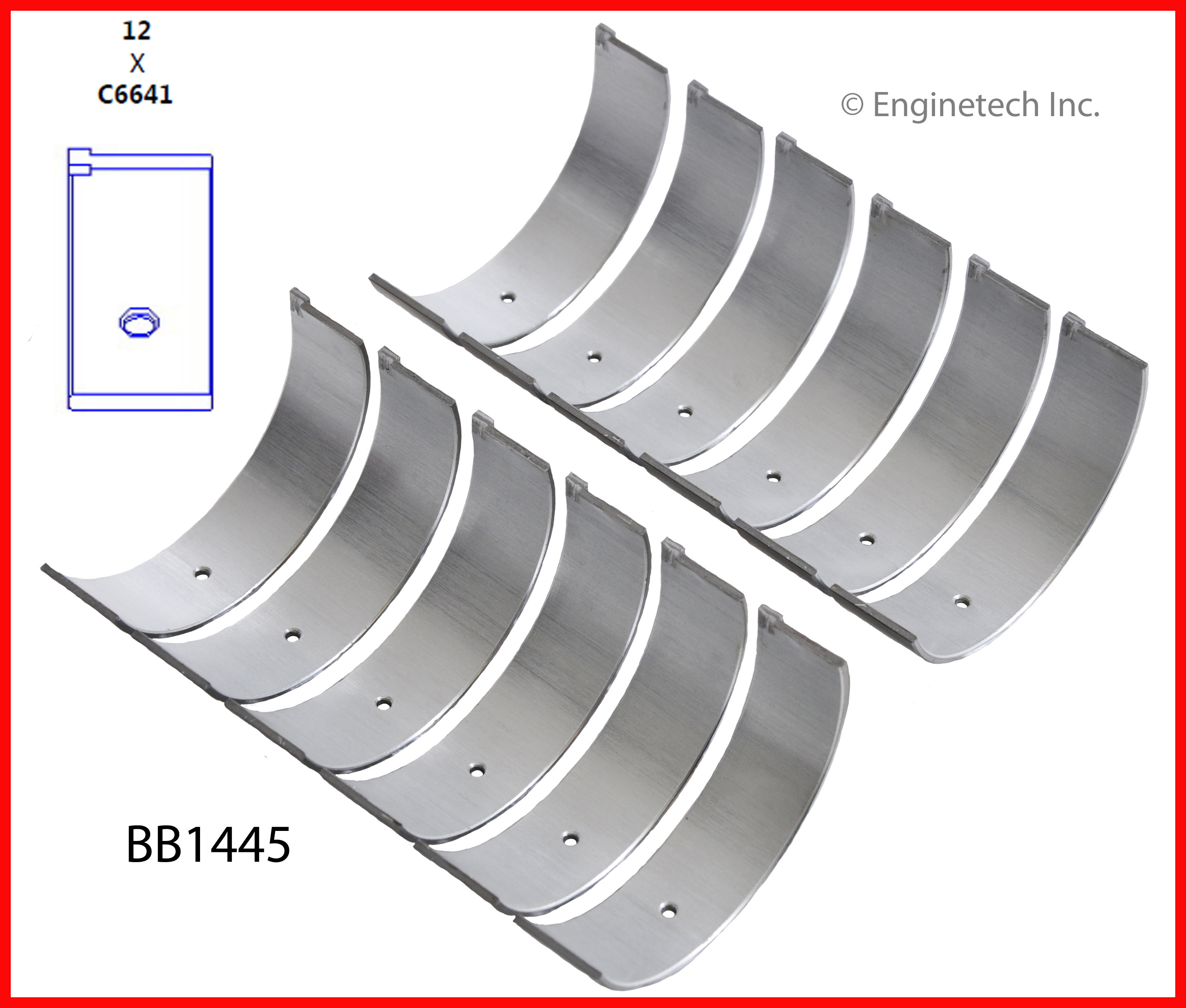 Engine Connecting Rod Bearing Set