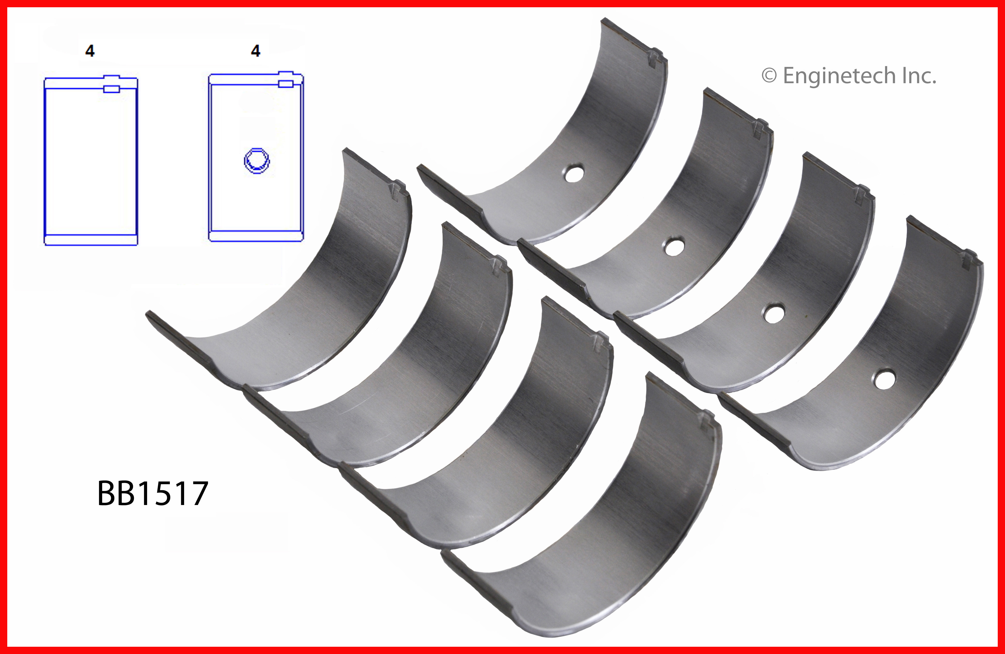 Engine Connecting Rod Bearing Set