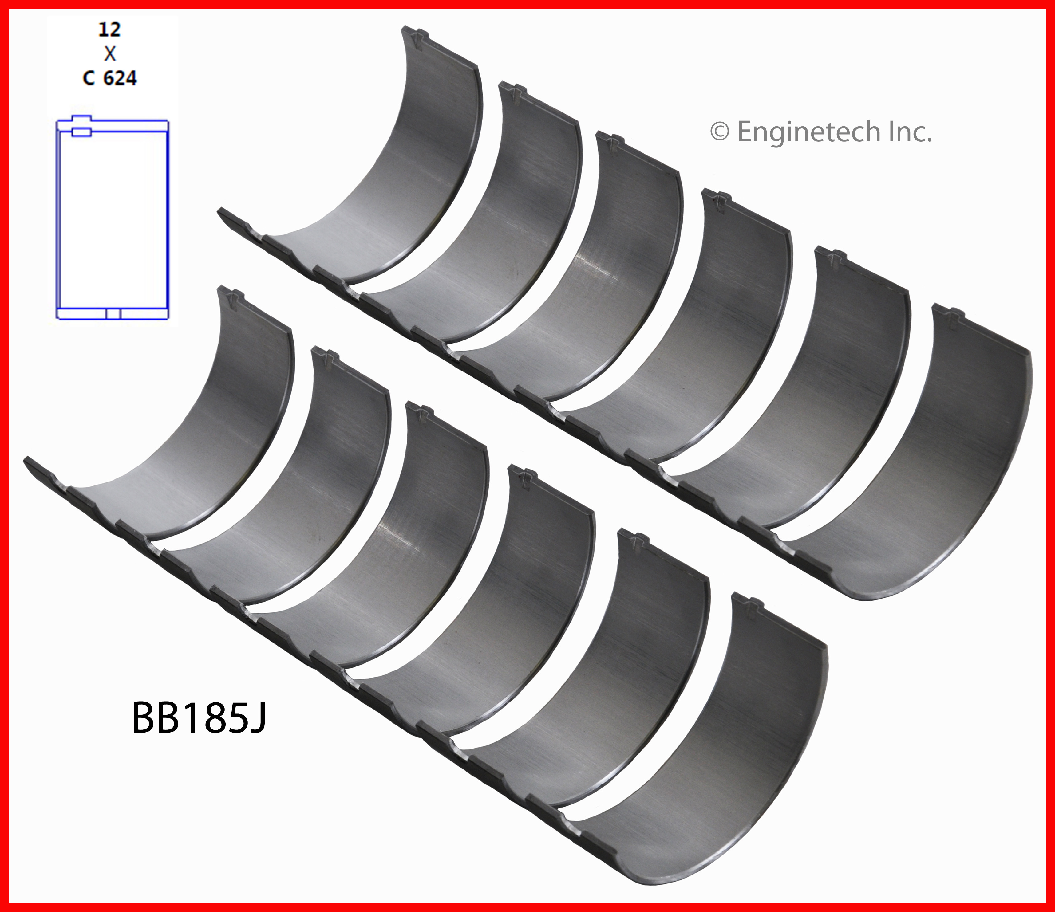 Engine Connecting Rod Bearing Set