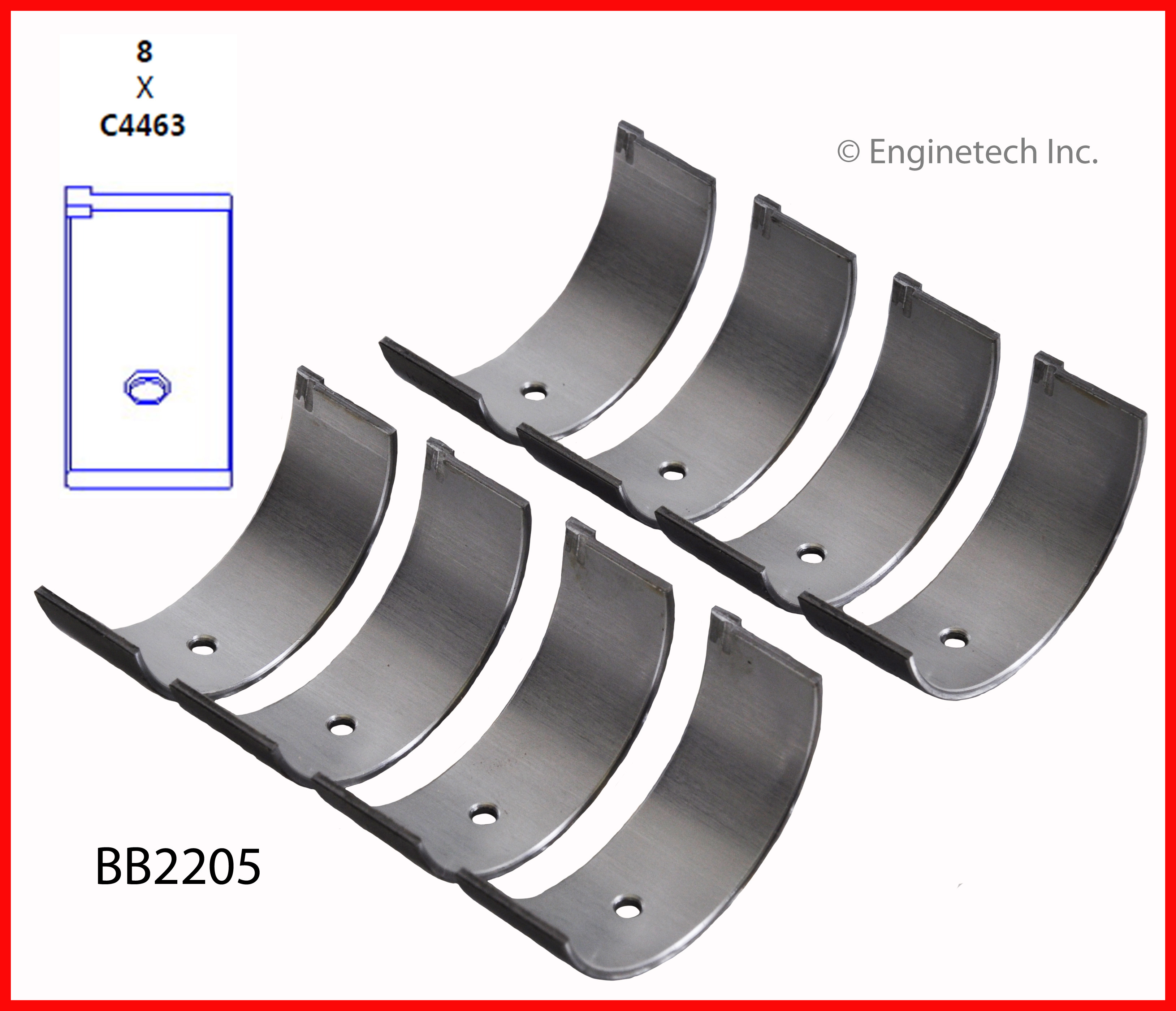 Engine Connecting Rod Bearing Set