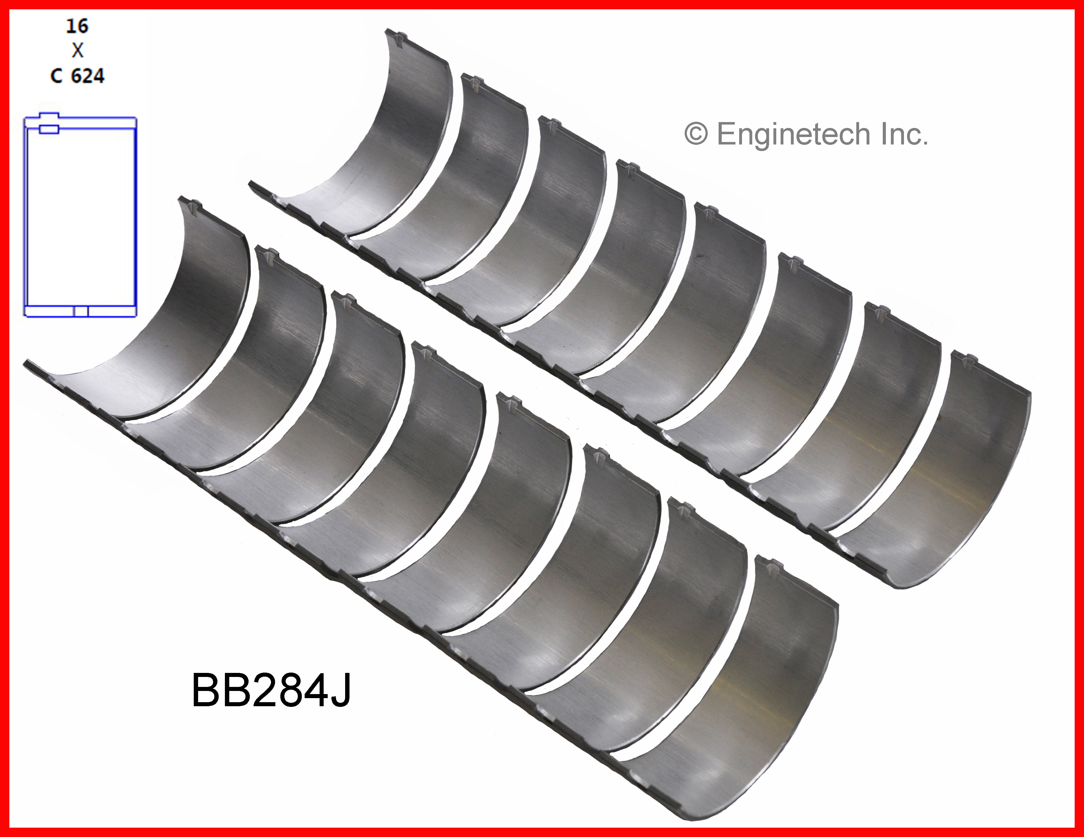 Engine Connecting Rod Bearing Set