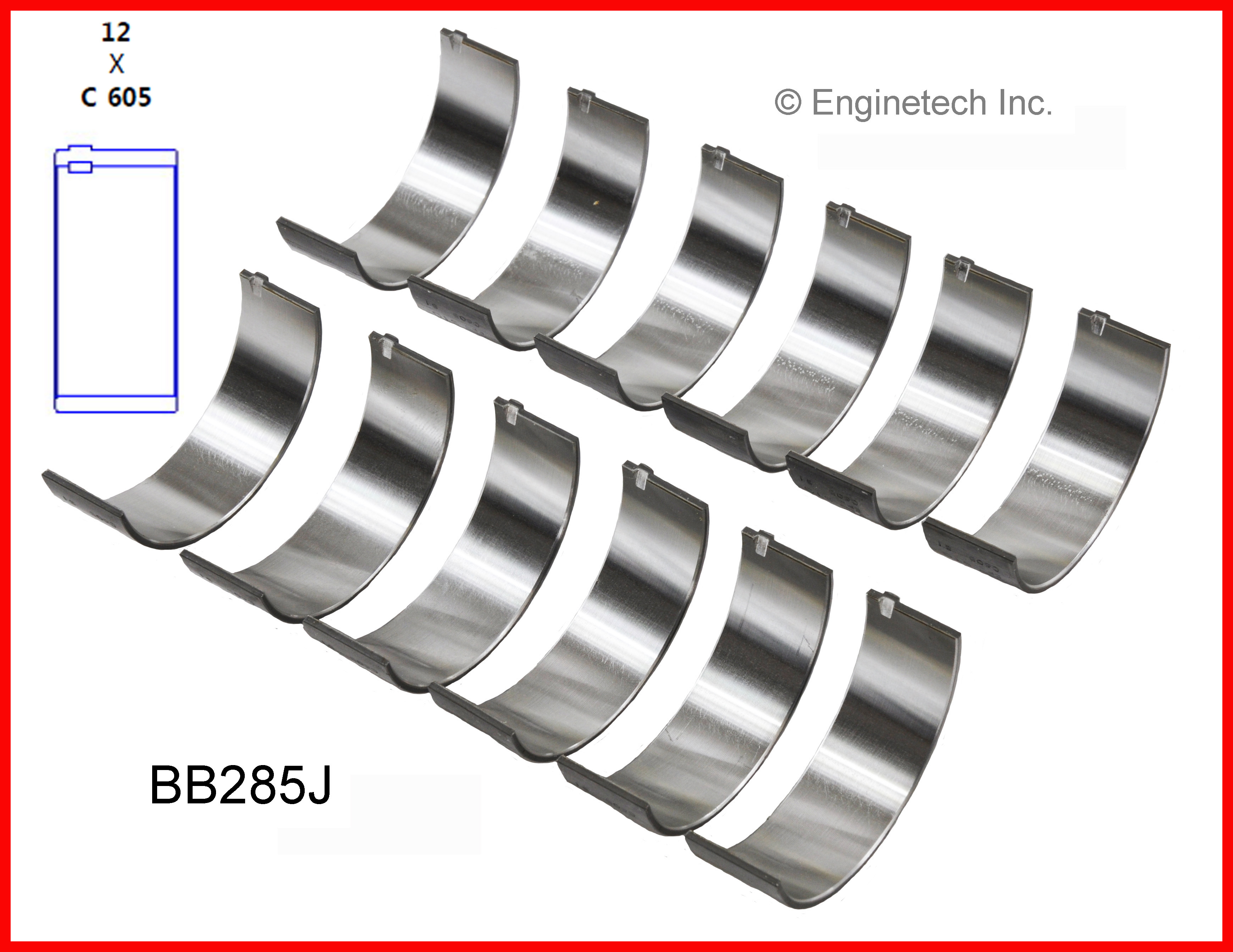 Engine Connecting Rod Bearing Set