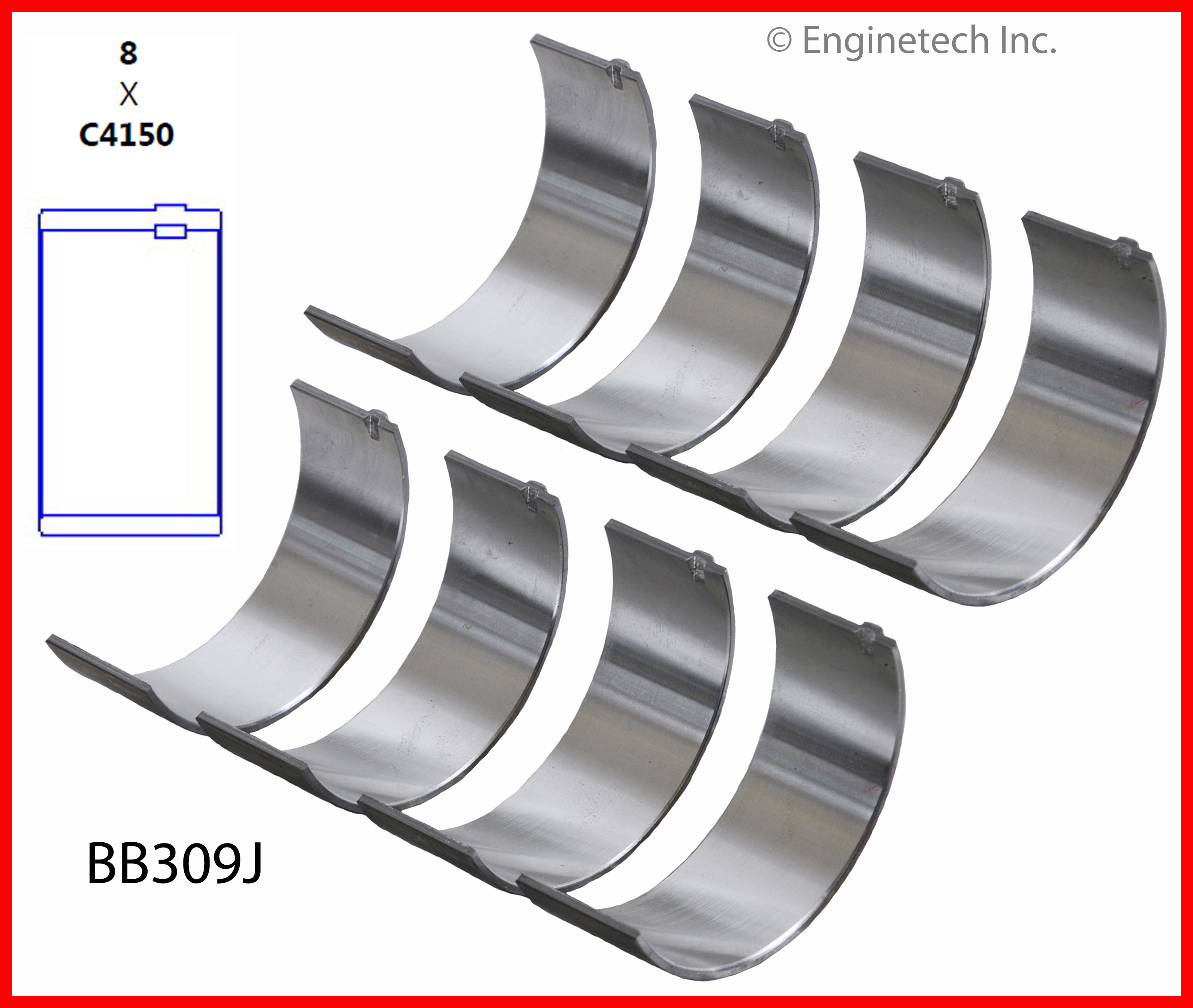 Engine Connecting Rod Bearing Set