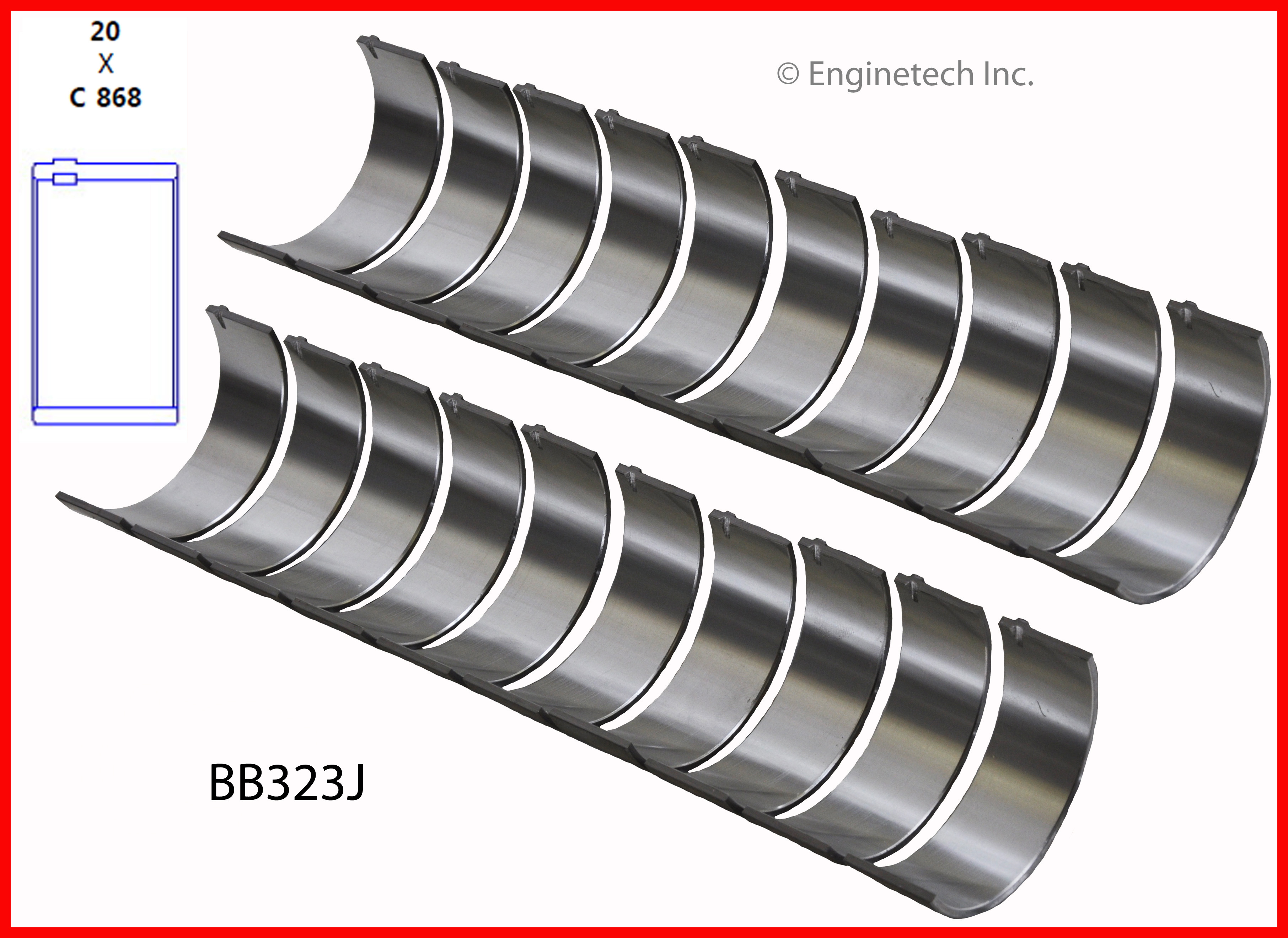 Engine Connecting Rod Bearing Set