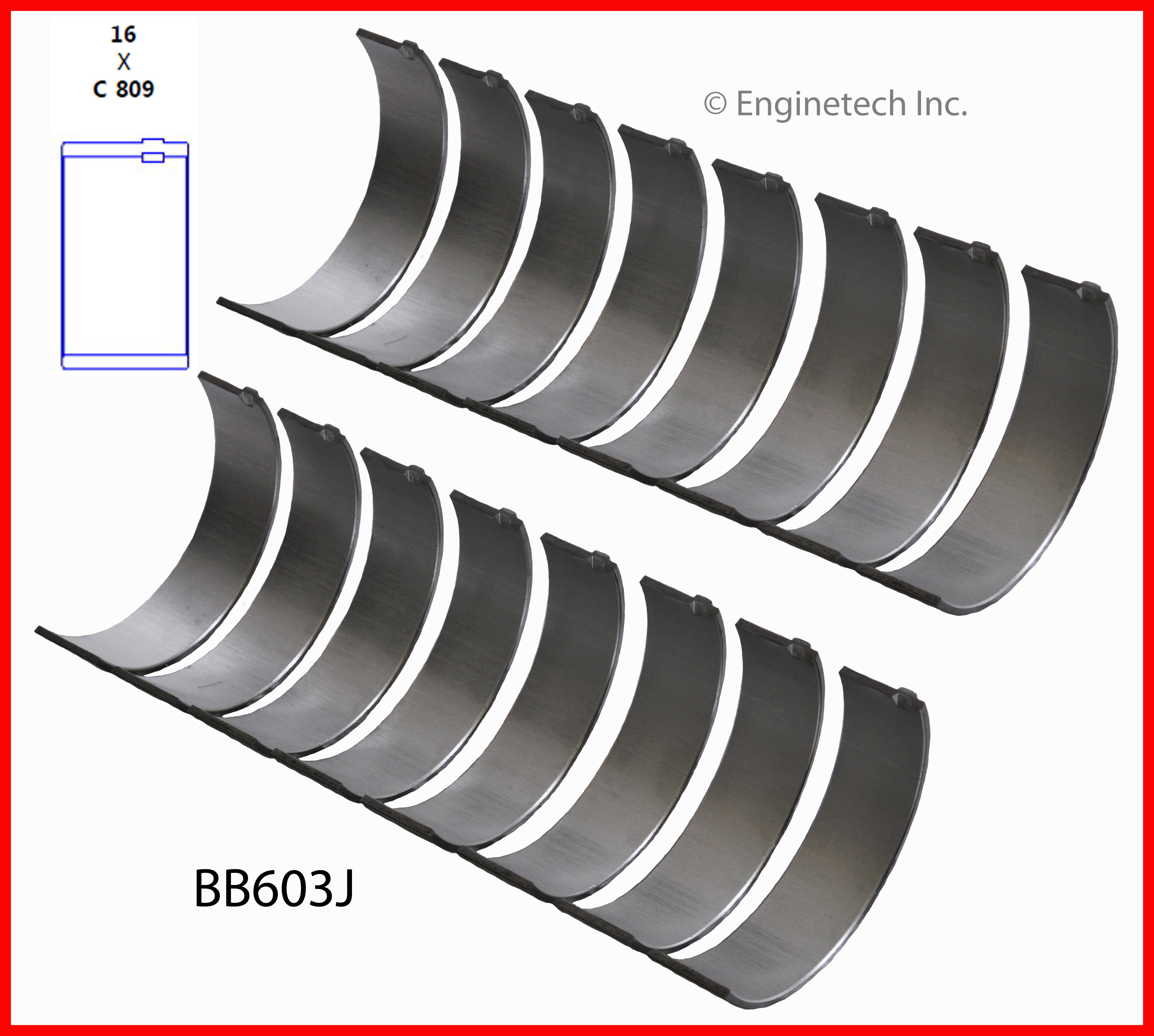 Engine Connecting Rod Bearing Set