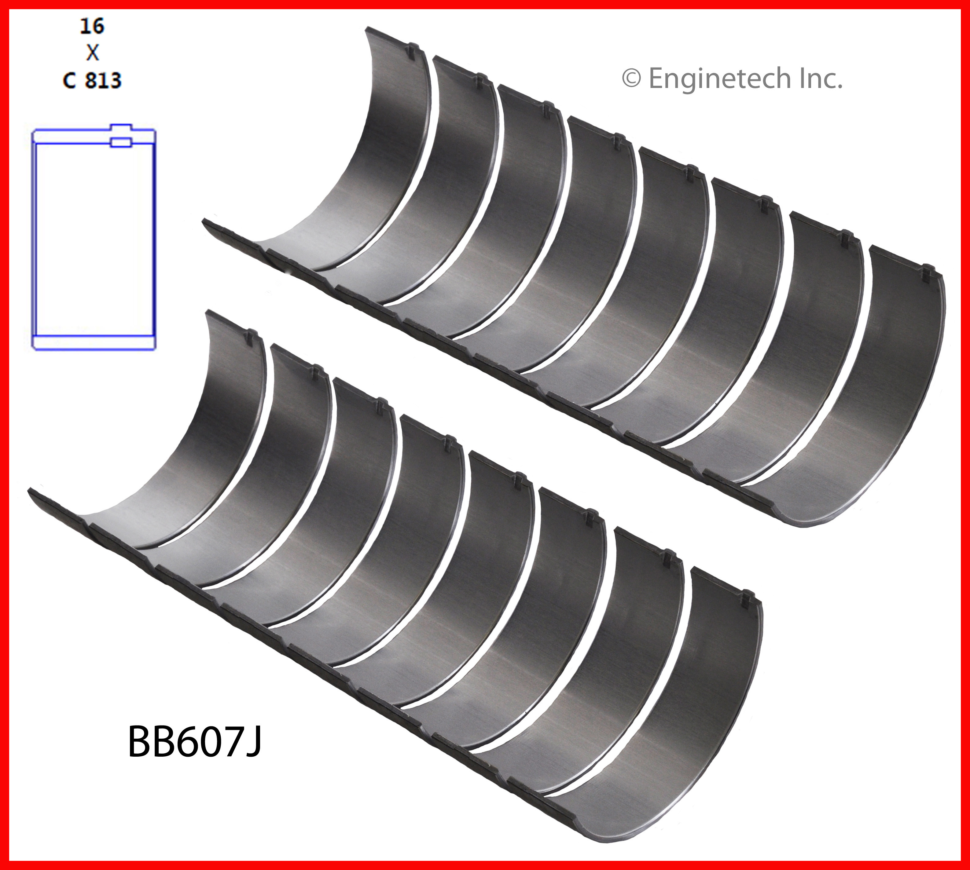 Engine Connecting Rod Bearing Set