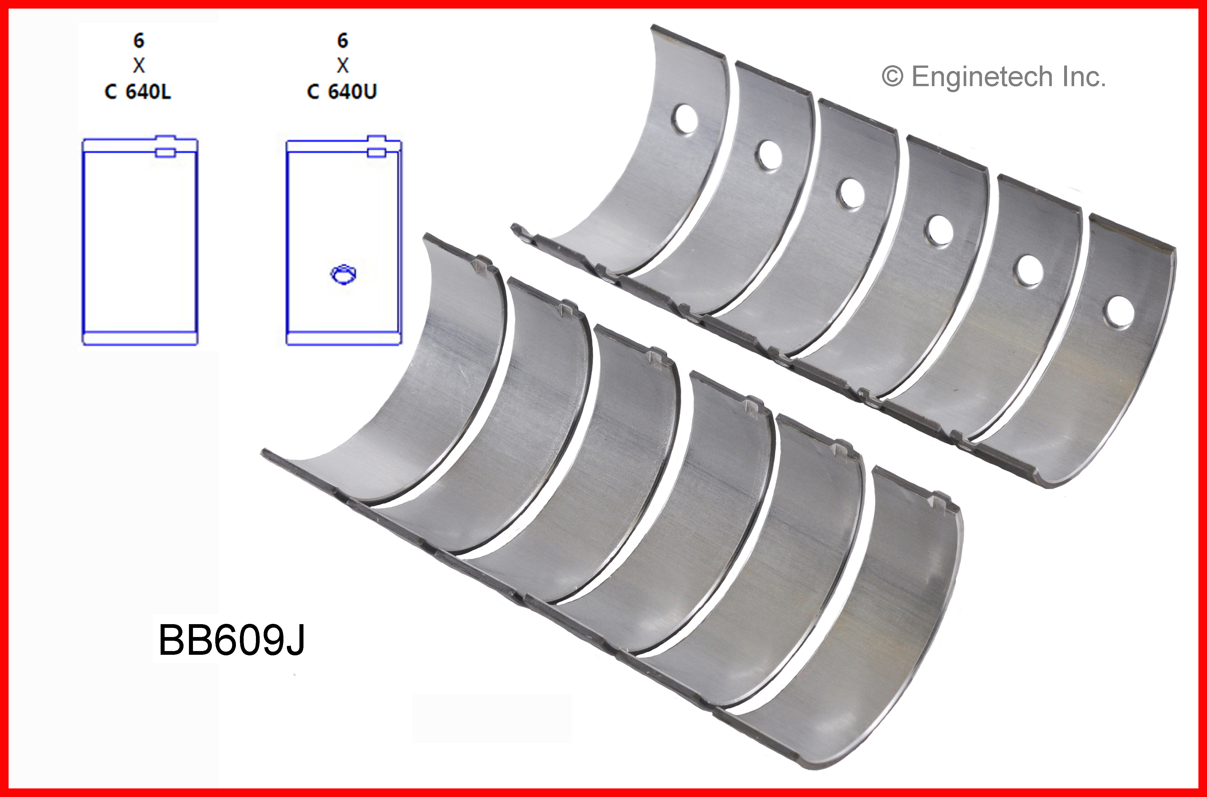 Engine Connecting Rod Bearing Set