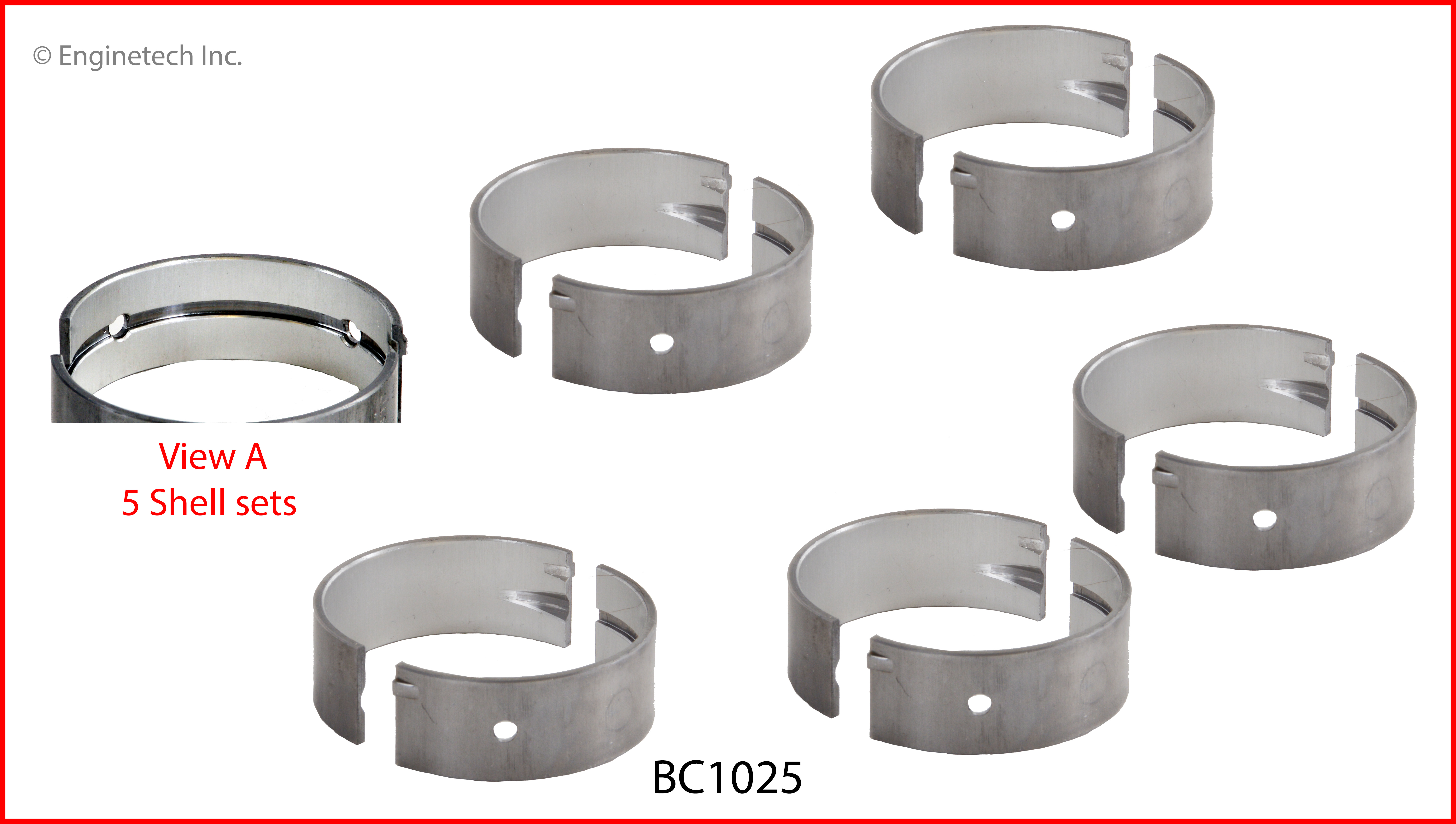 Engine Crankshaft Main Bearing Set