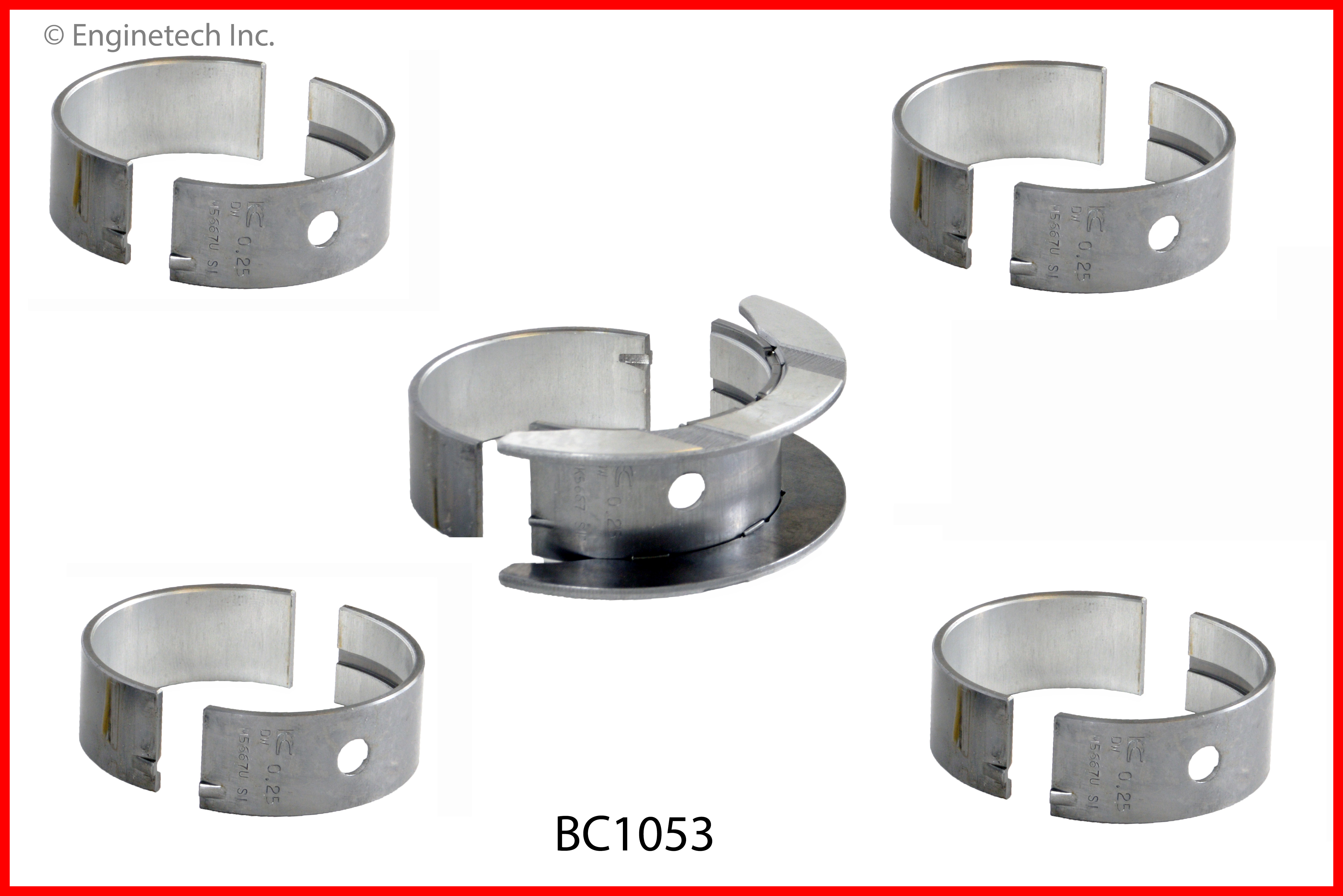 Engine Crankshaft Main Bearing Set