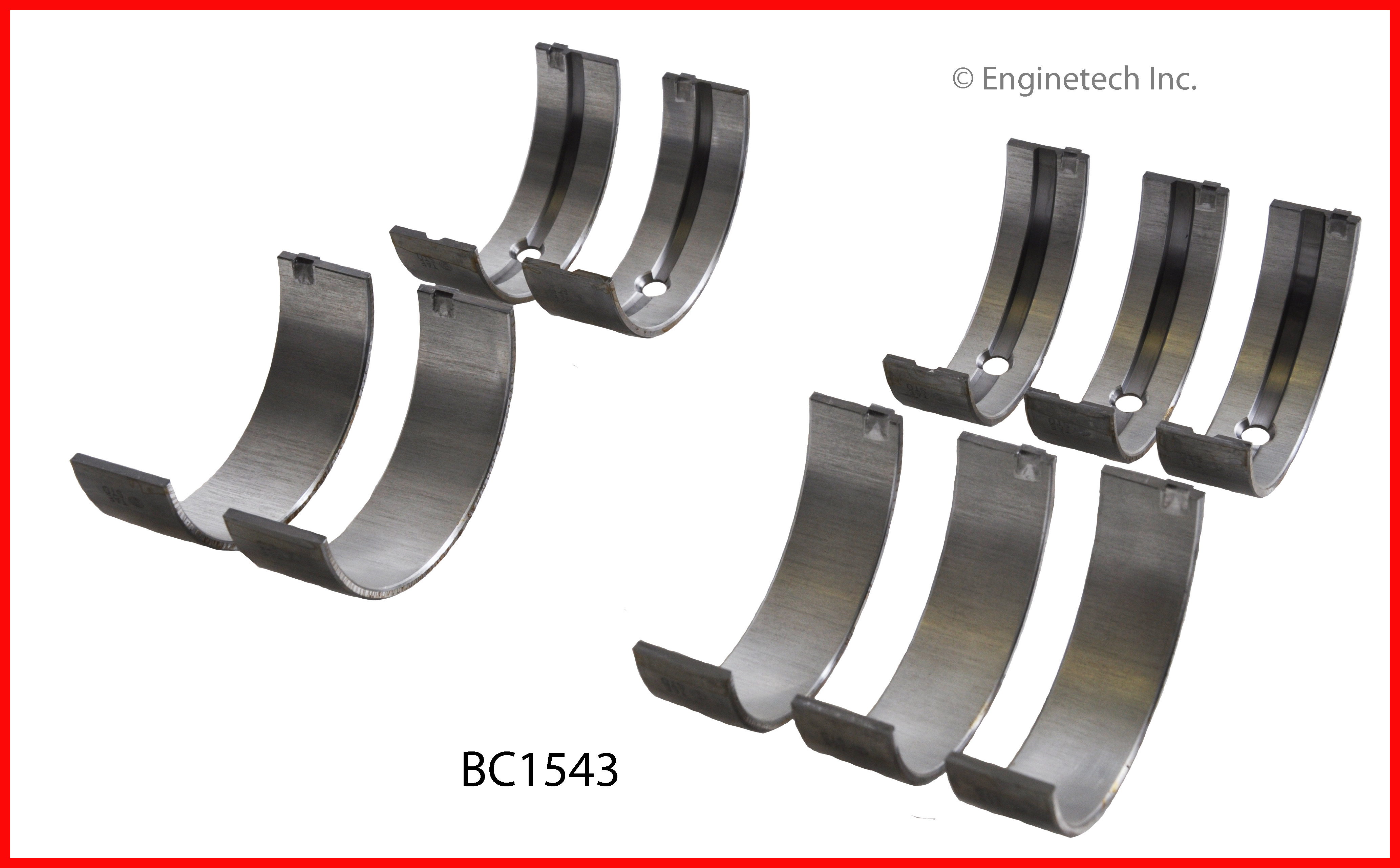 Engine Crankshaft Main Bearing Set