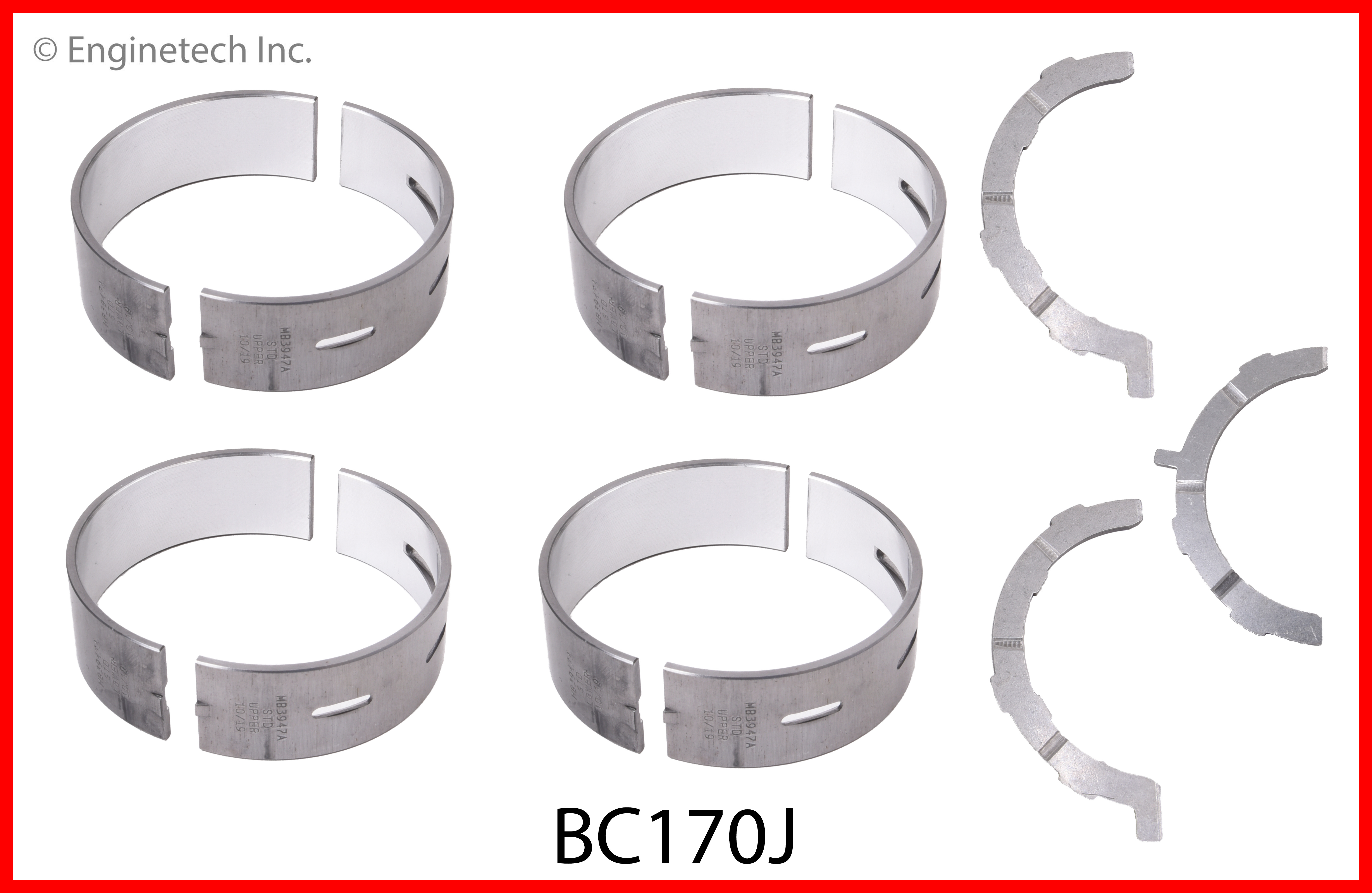 Engine Crankshaft Main Bearing Set