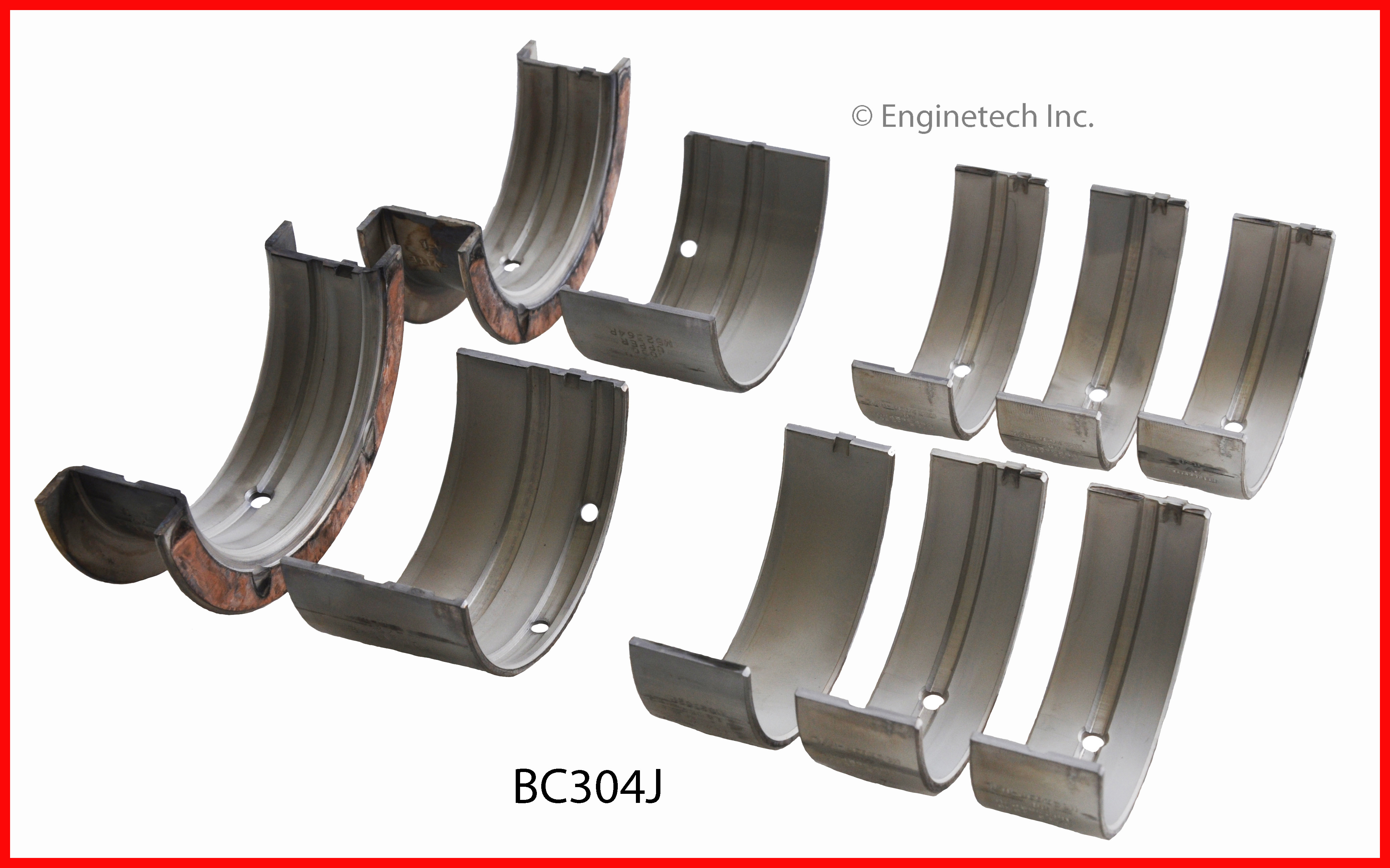 Engine Crankshaft Main Bearing Set