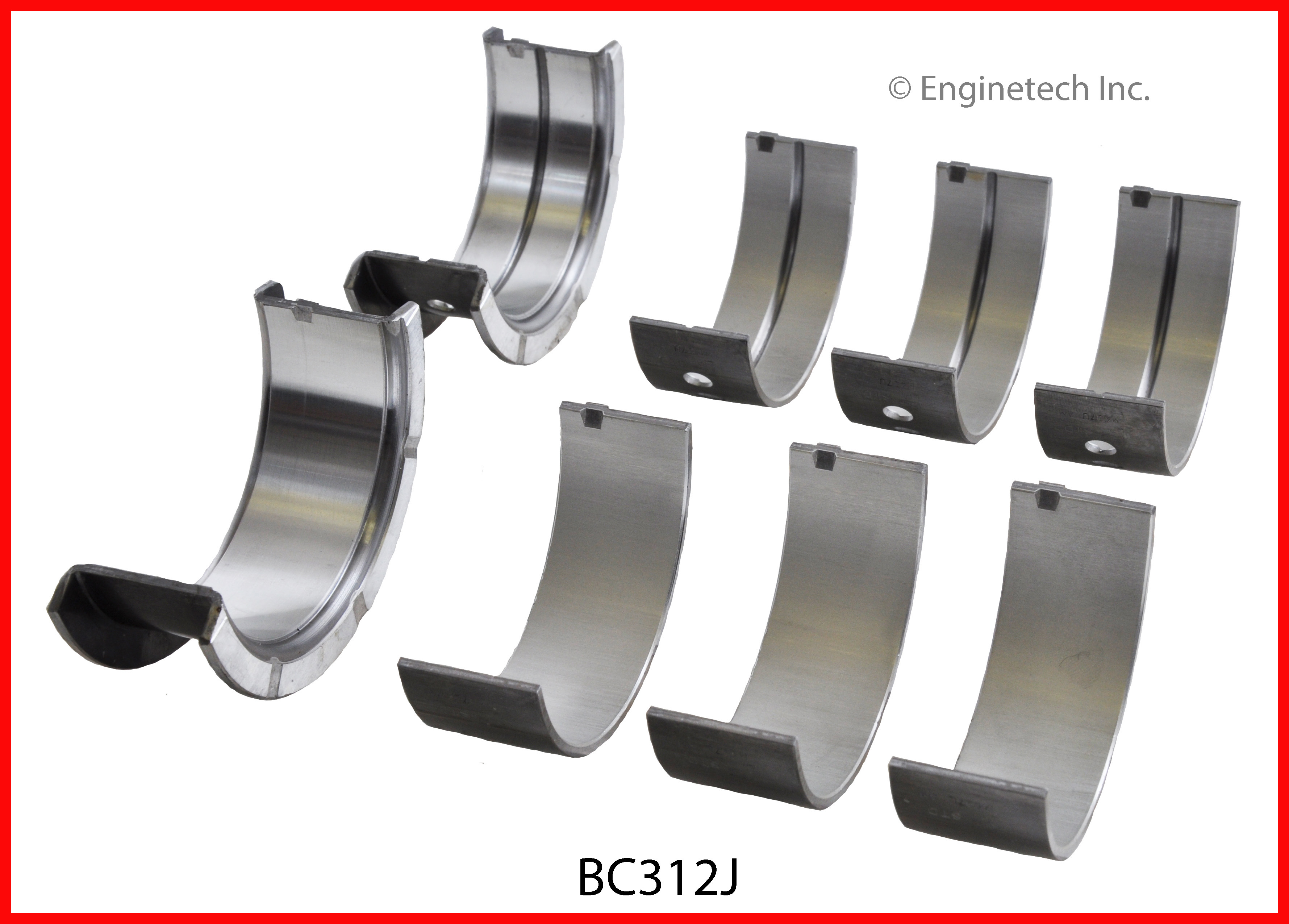 Engine Crankshaft Main Bearing Set