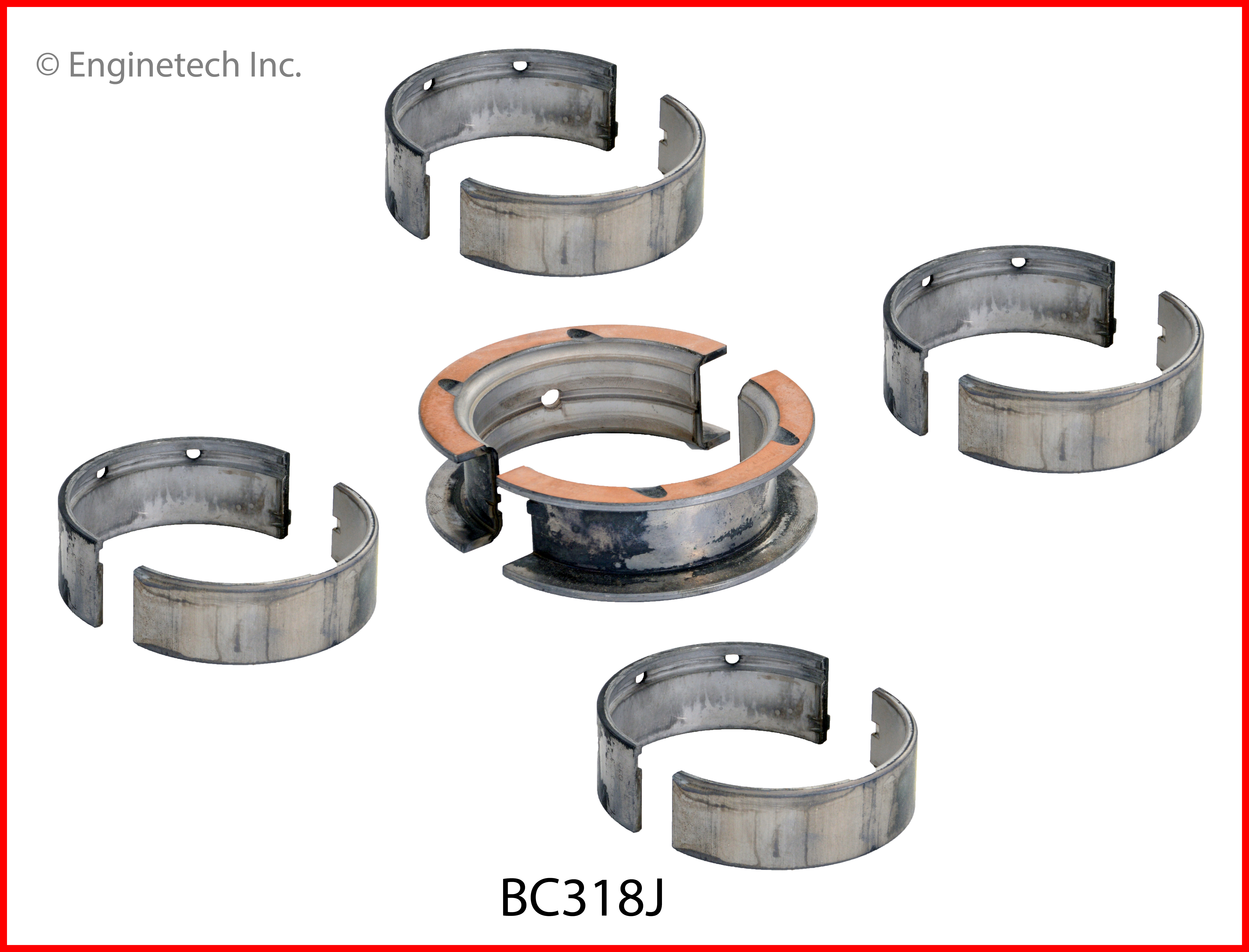 Engine Crankshaft Main Bearing Set