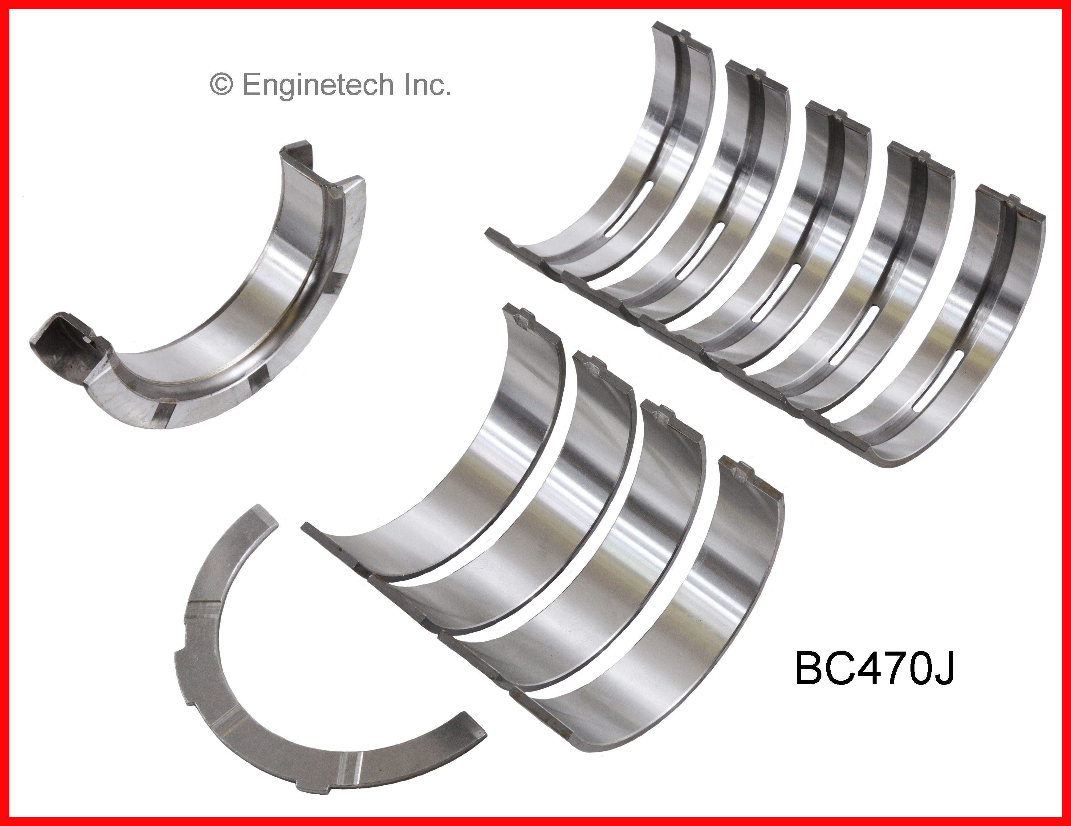 Engine Crankshaft Main Bearing Set