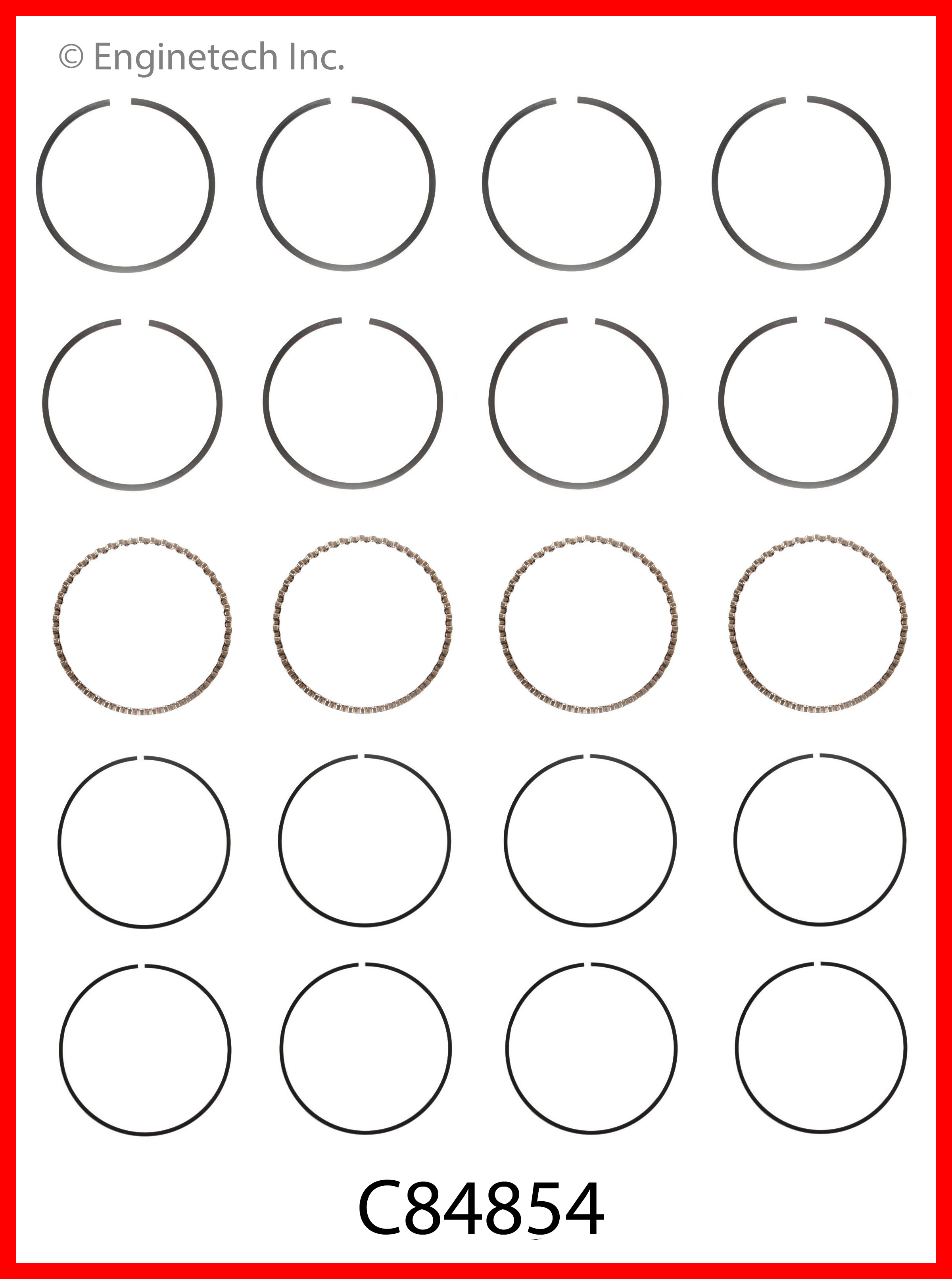 Engine Piston Ring Set