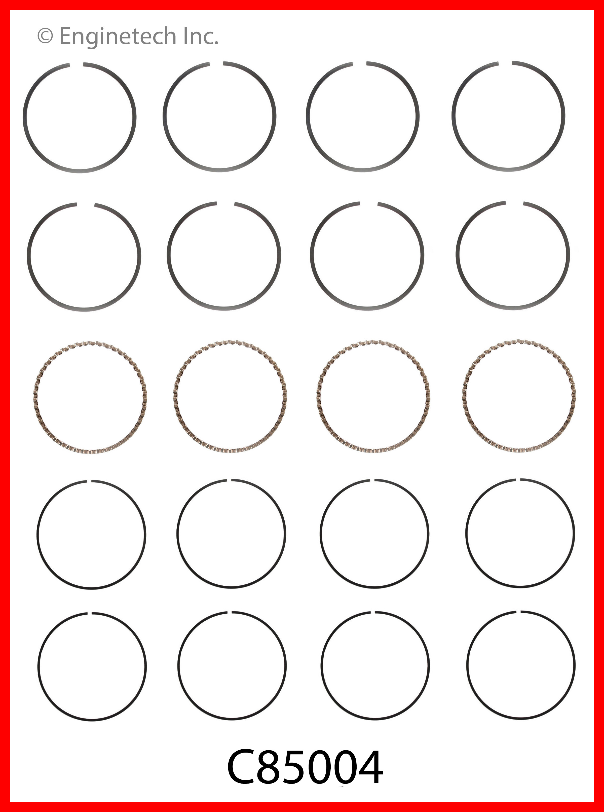 Engine Piston Ring Set