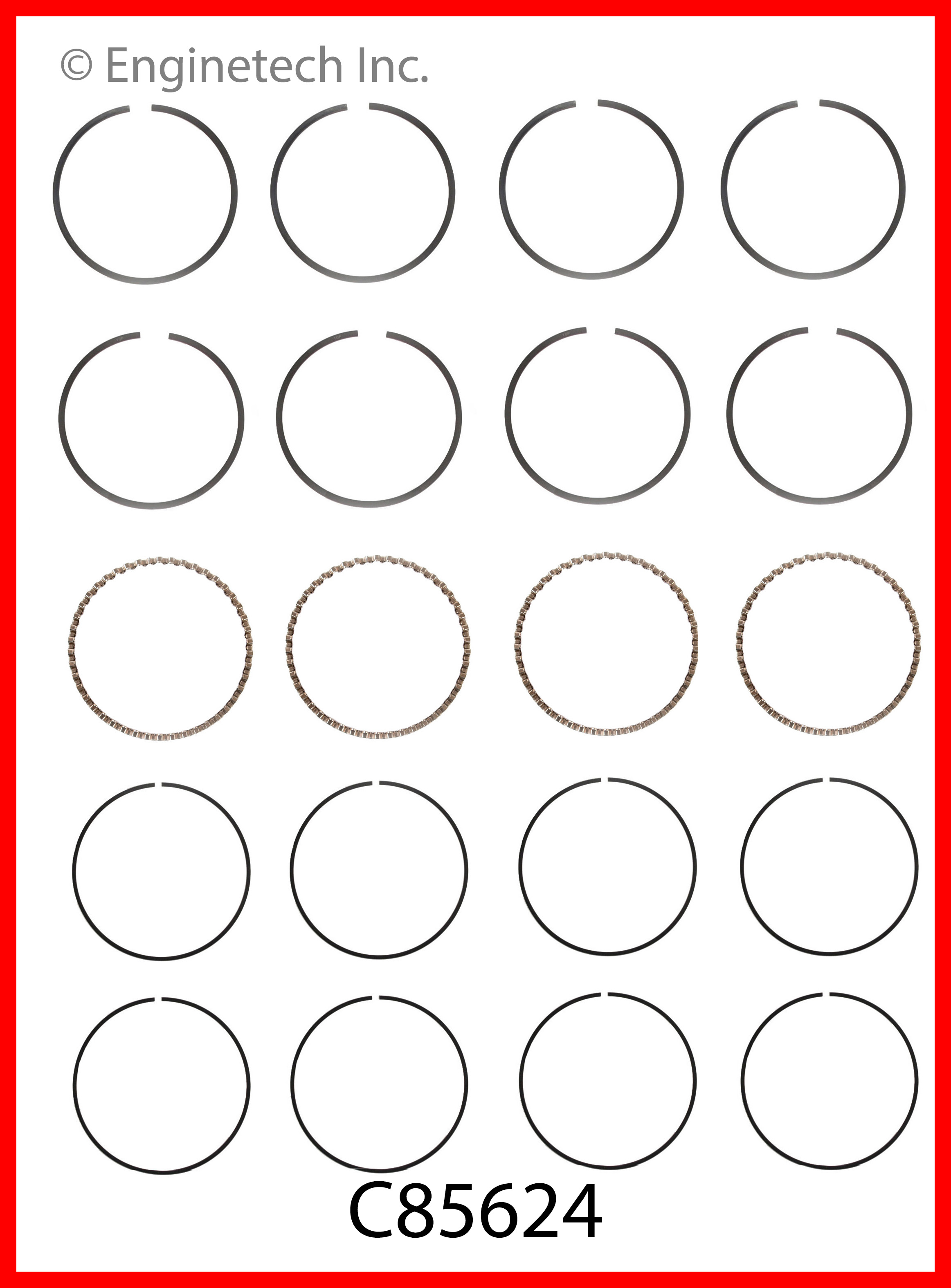 Engine Piston Ring Set