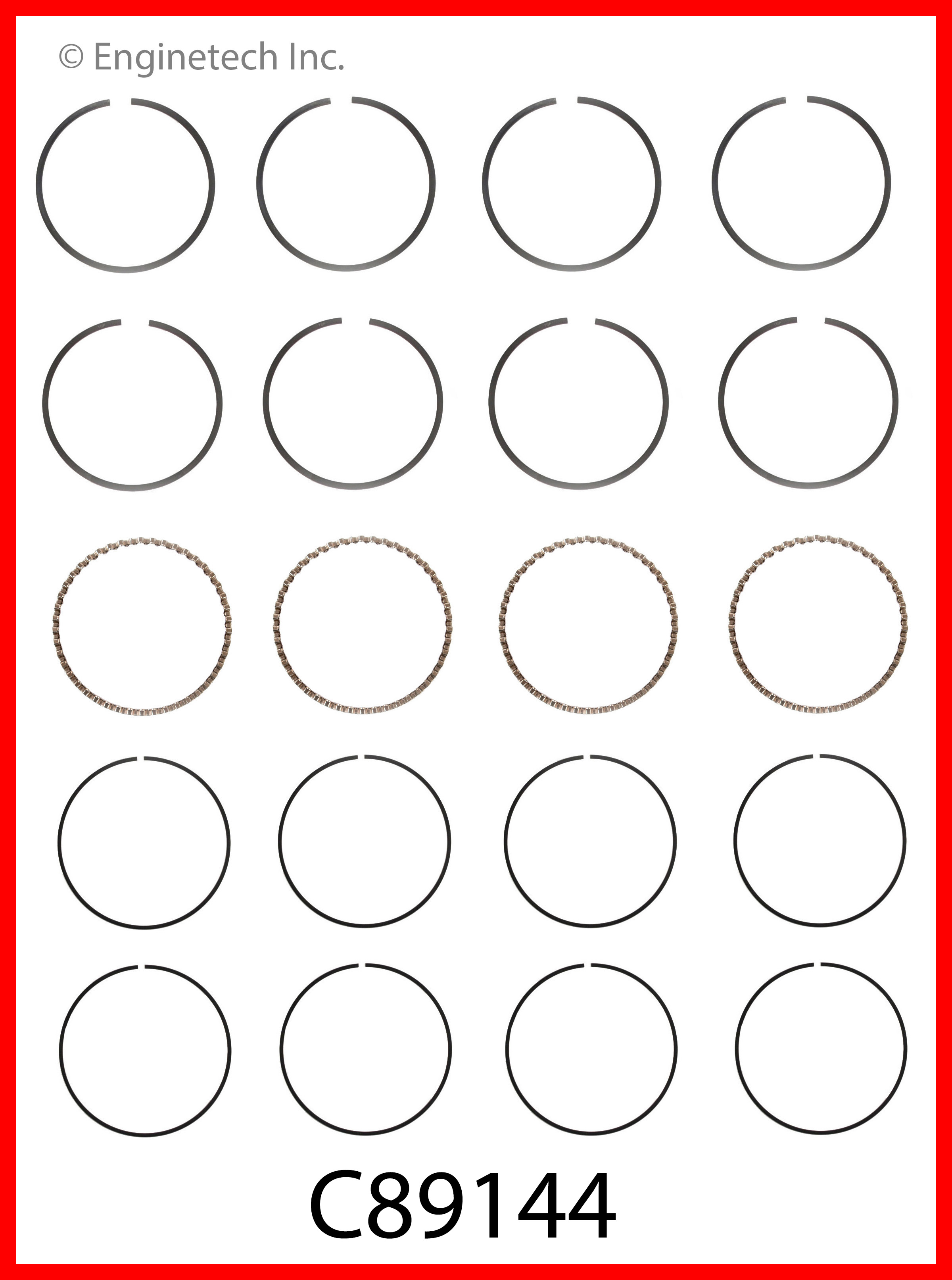 Engine Piston Ring Set