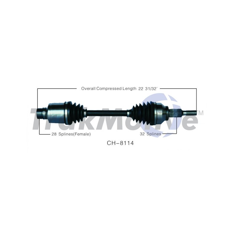 Front Right CV Axle Shaft