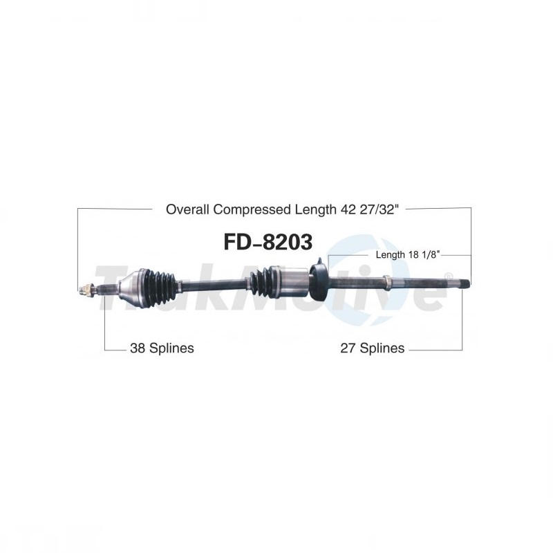 Front Right CV Axle Shaft