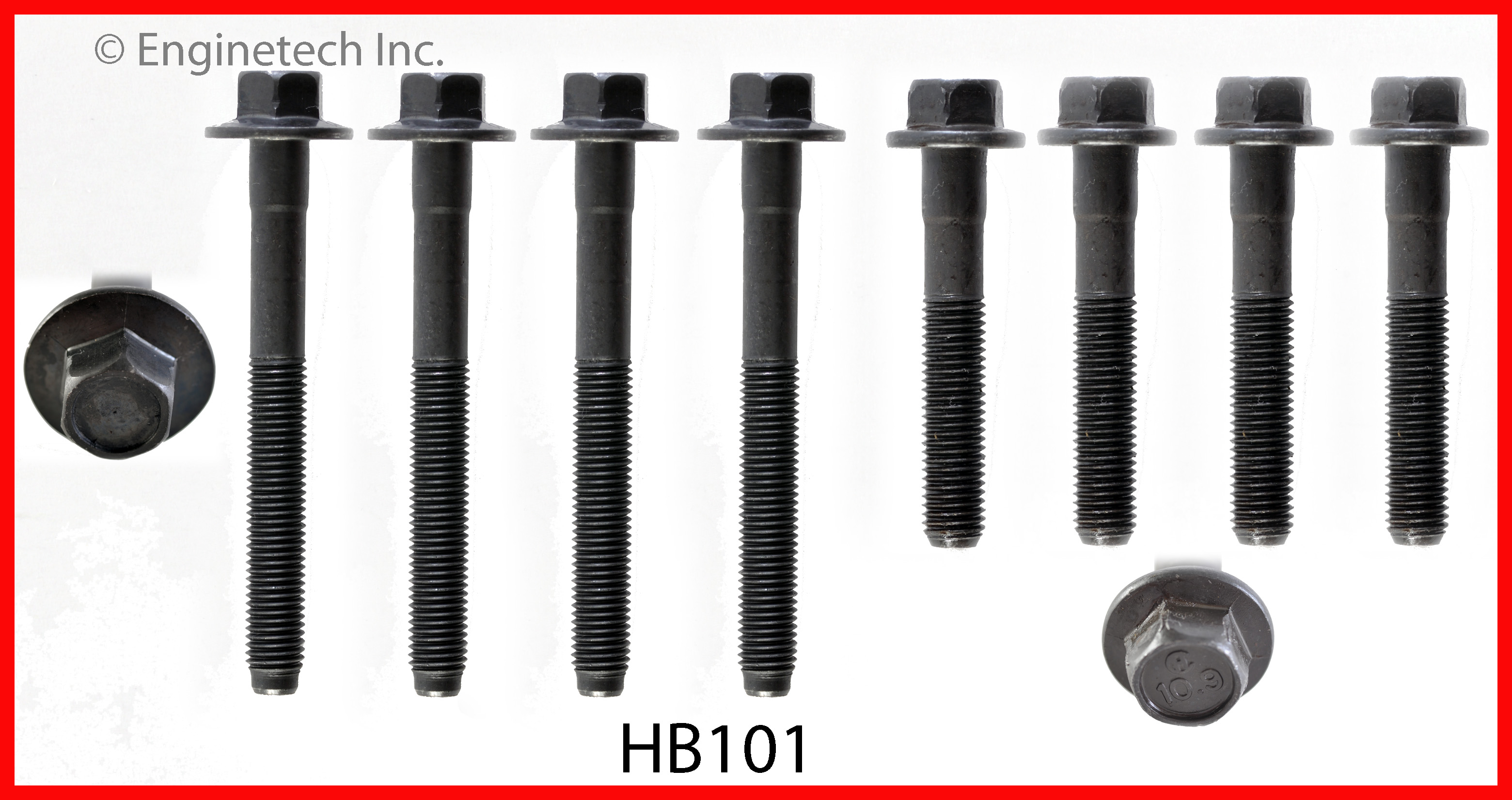 Engine Cylinder Head Bolt Set