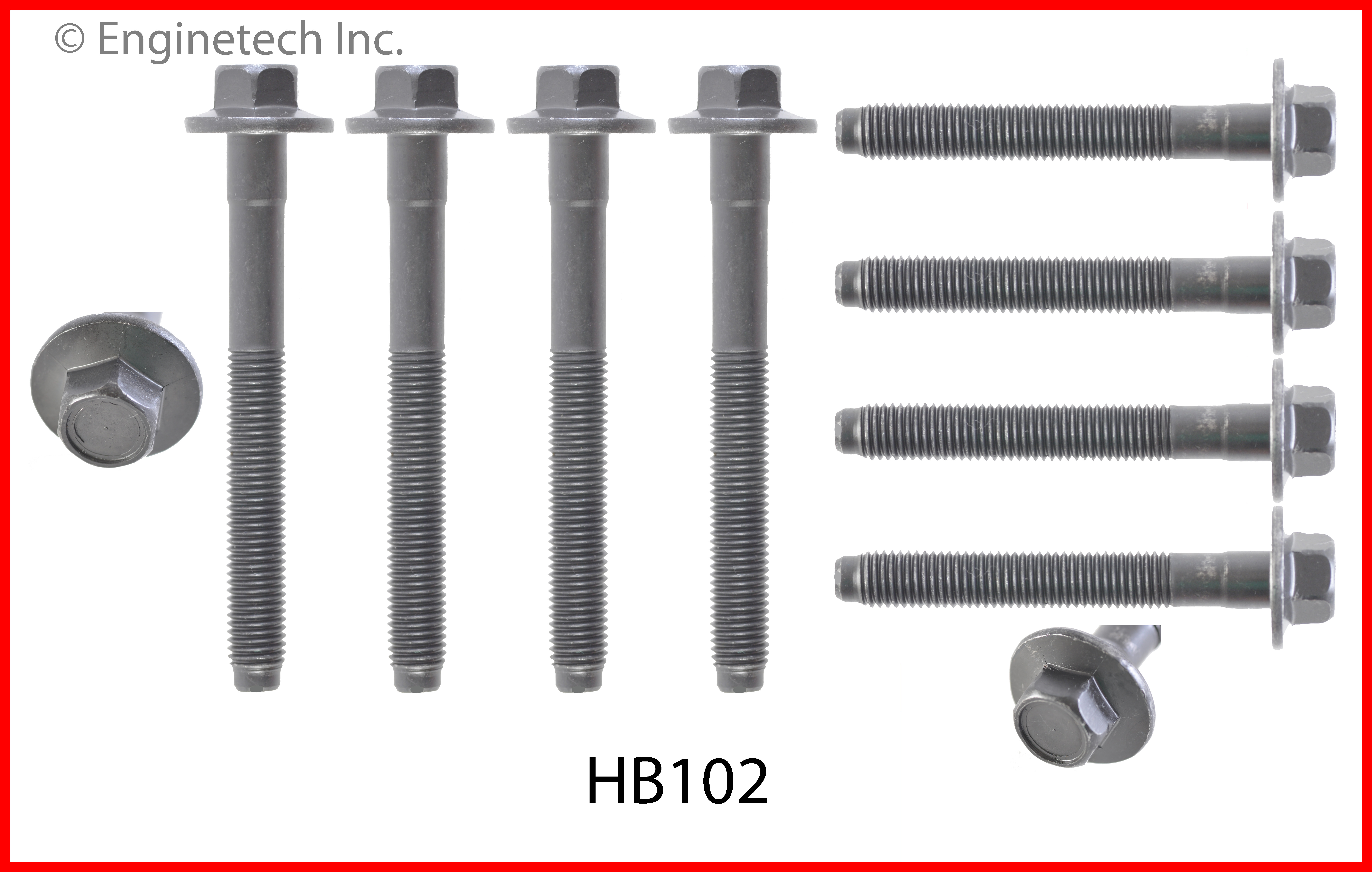 Engine Cylinder Head Bolt Set