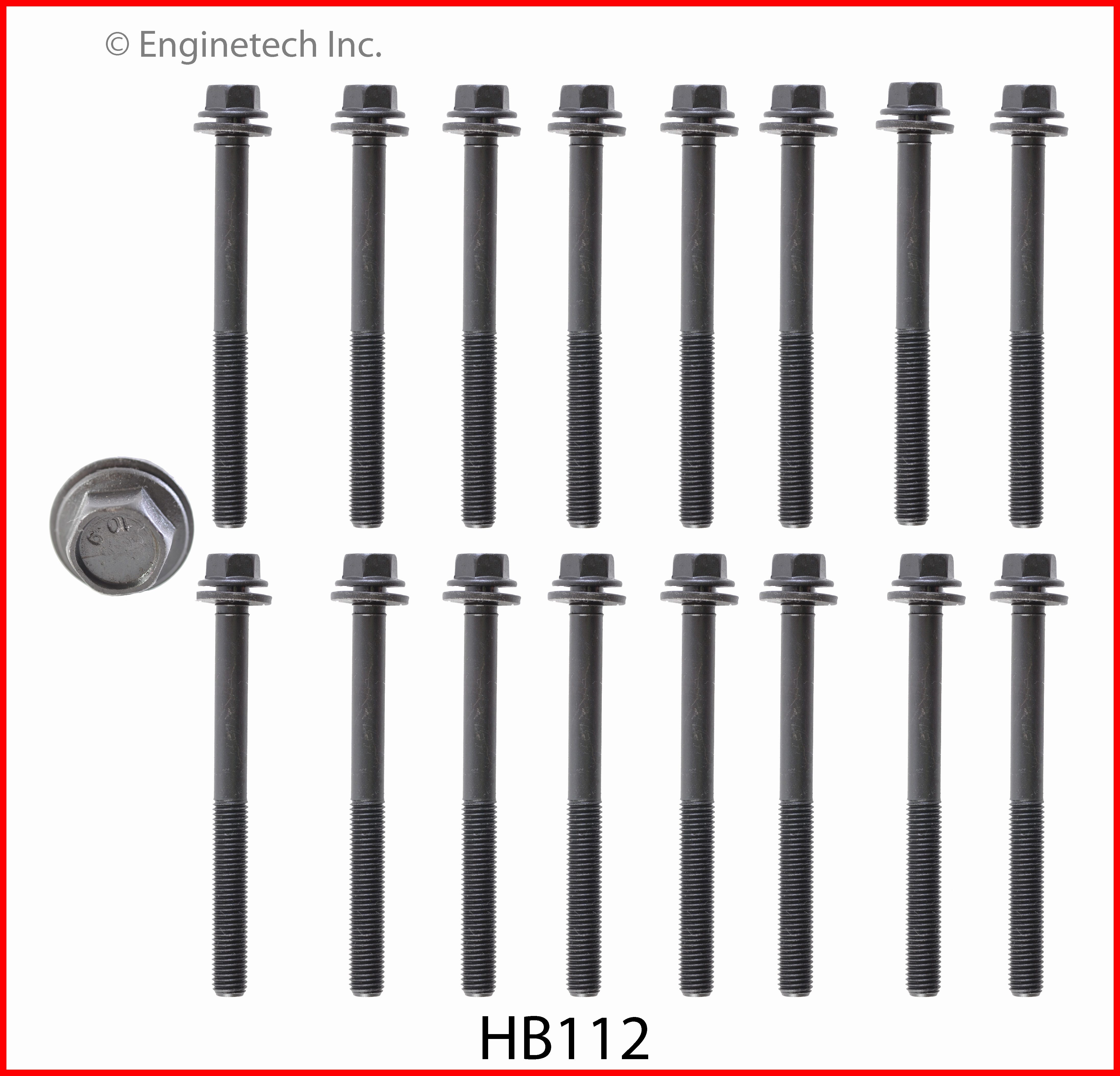 Engine Cylinder Head Bolt Set