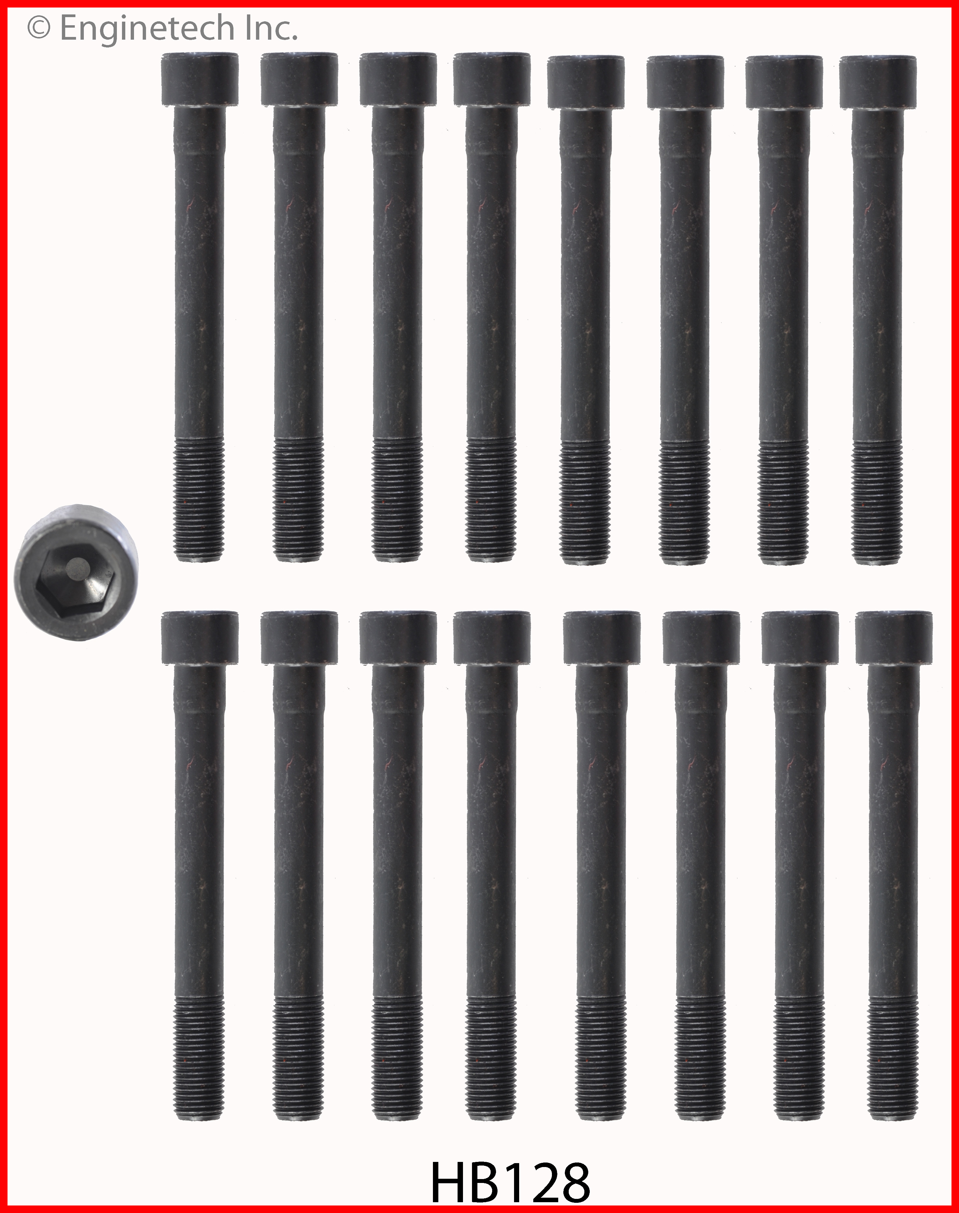 Engine Cylinder Head Bolt Set