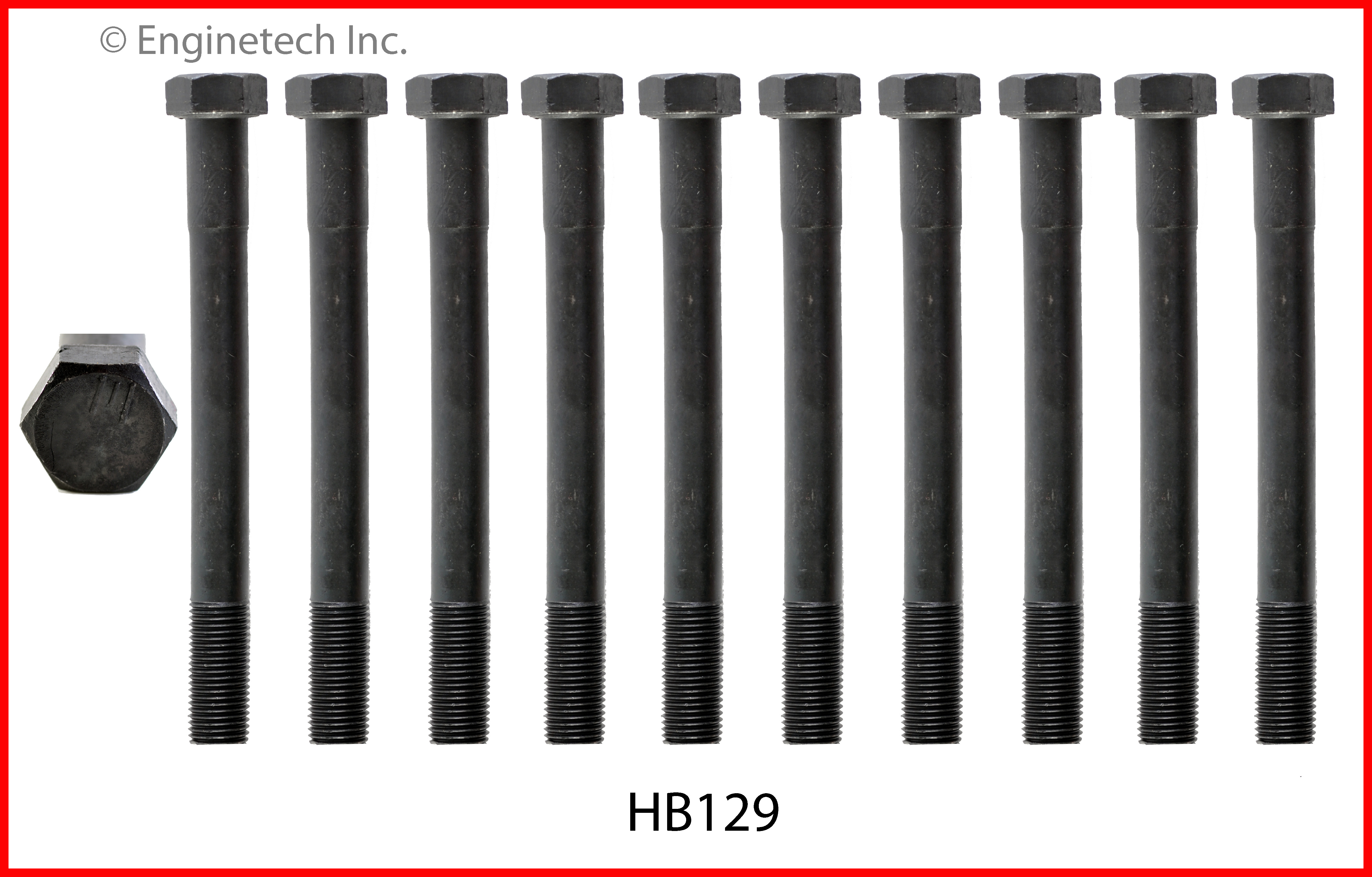 Engine Cylinder Head Bolt Set