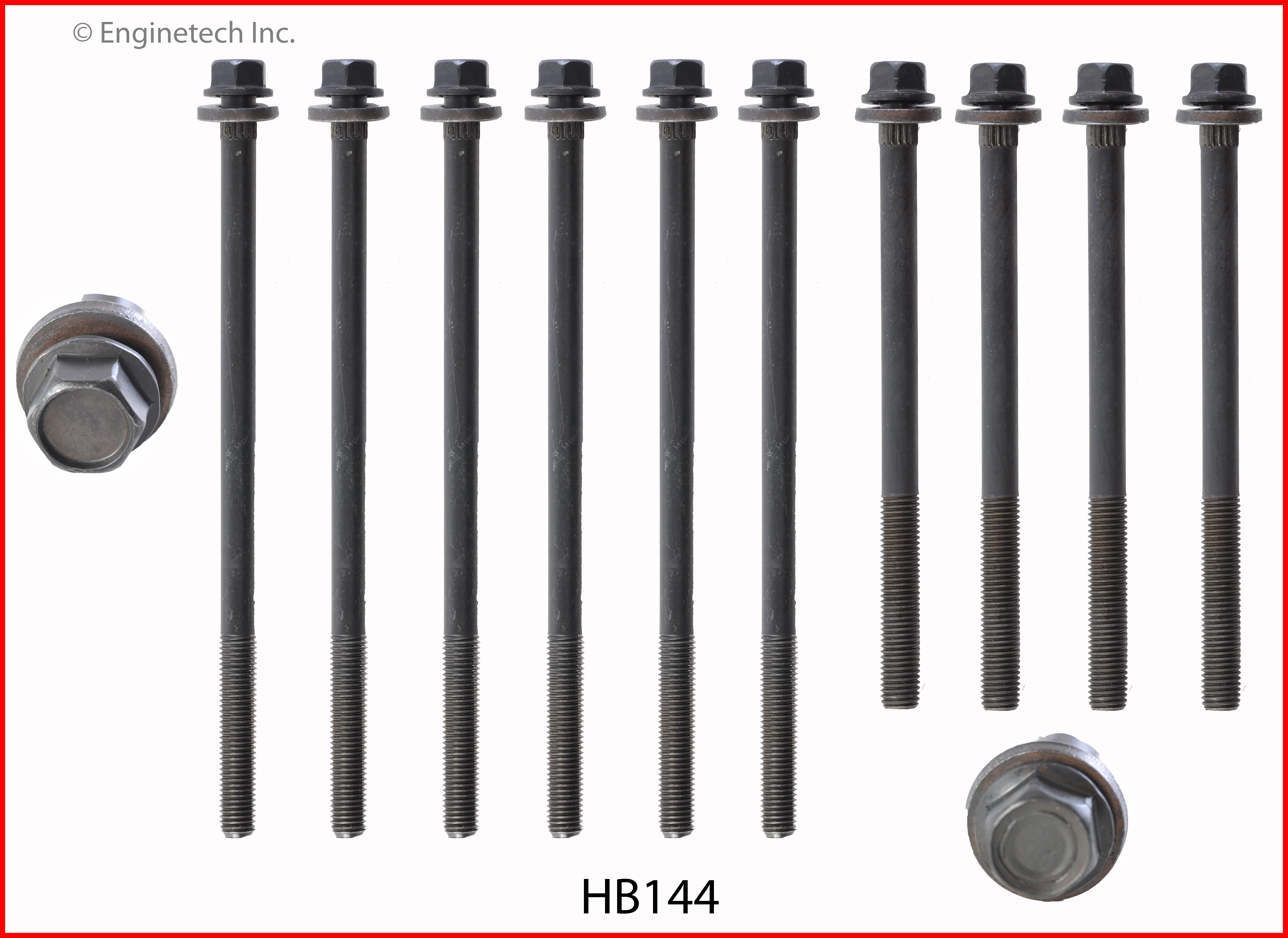 Engine Cylinder Head Bolt Set