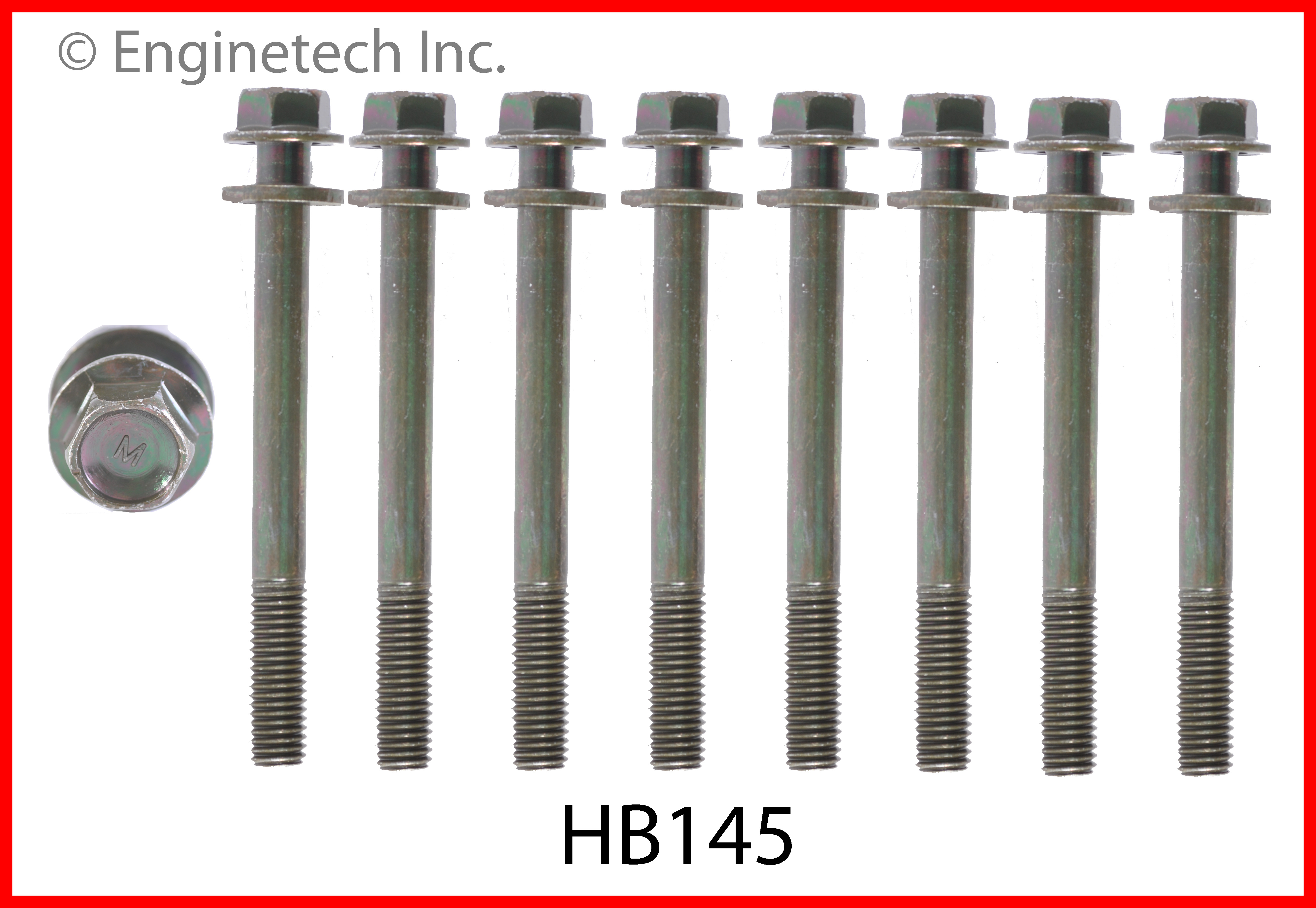 Engine Cylinder Head Bolt Set