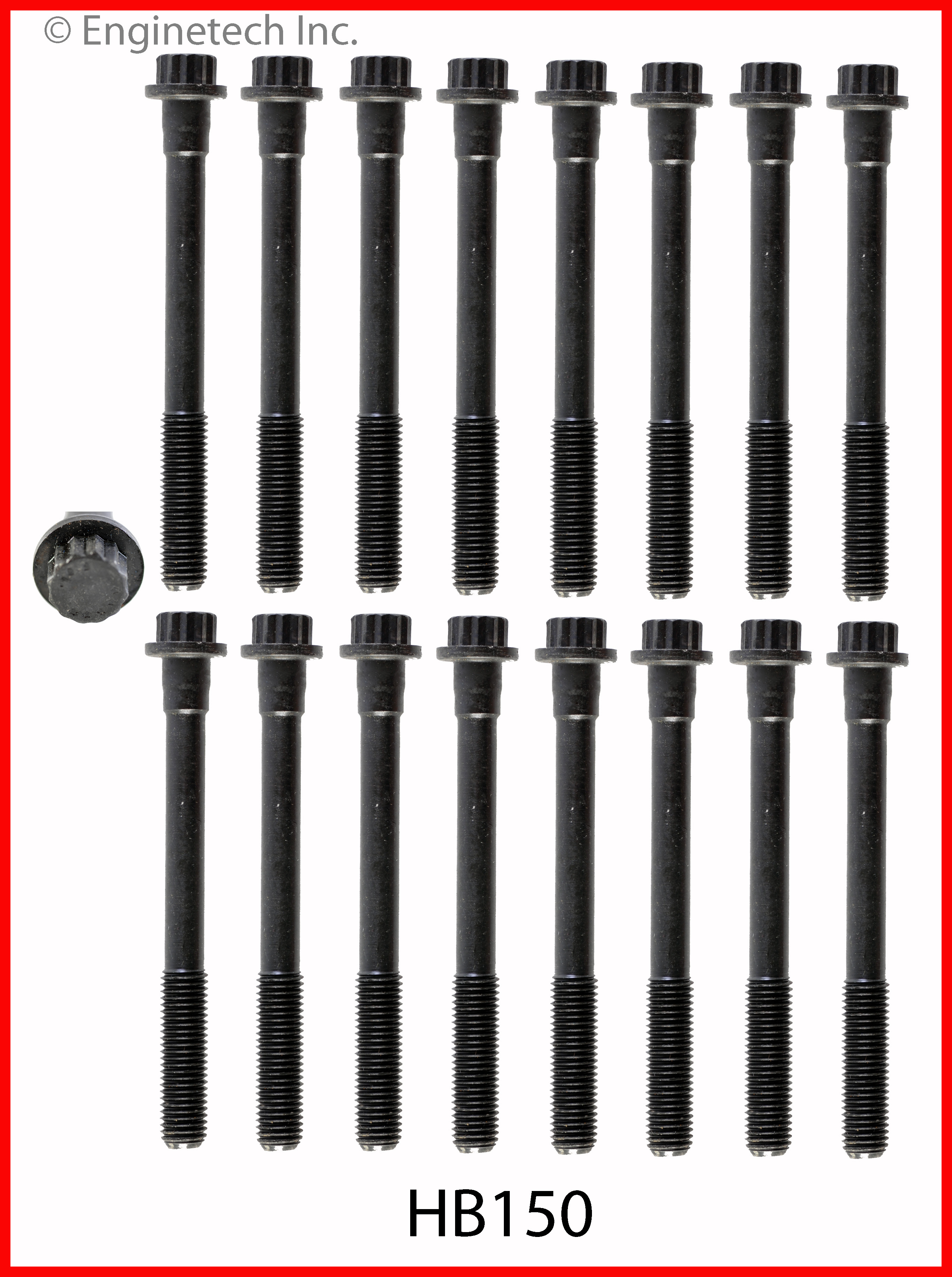 Engine Cylinder Head Bolt Set