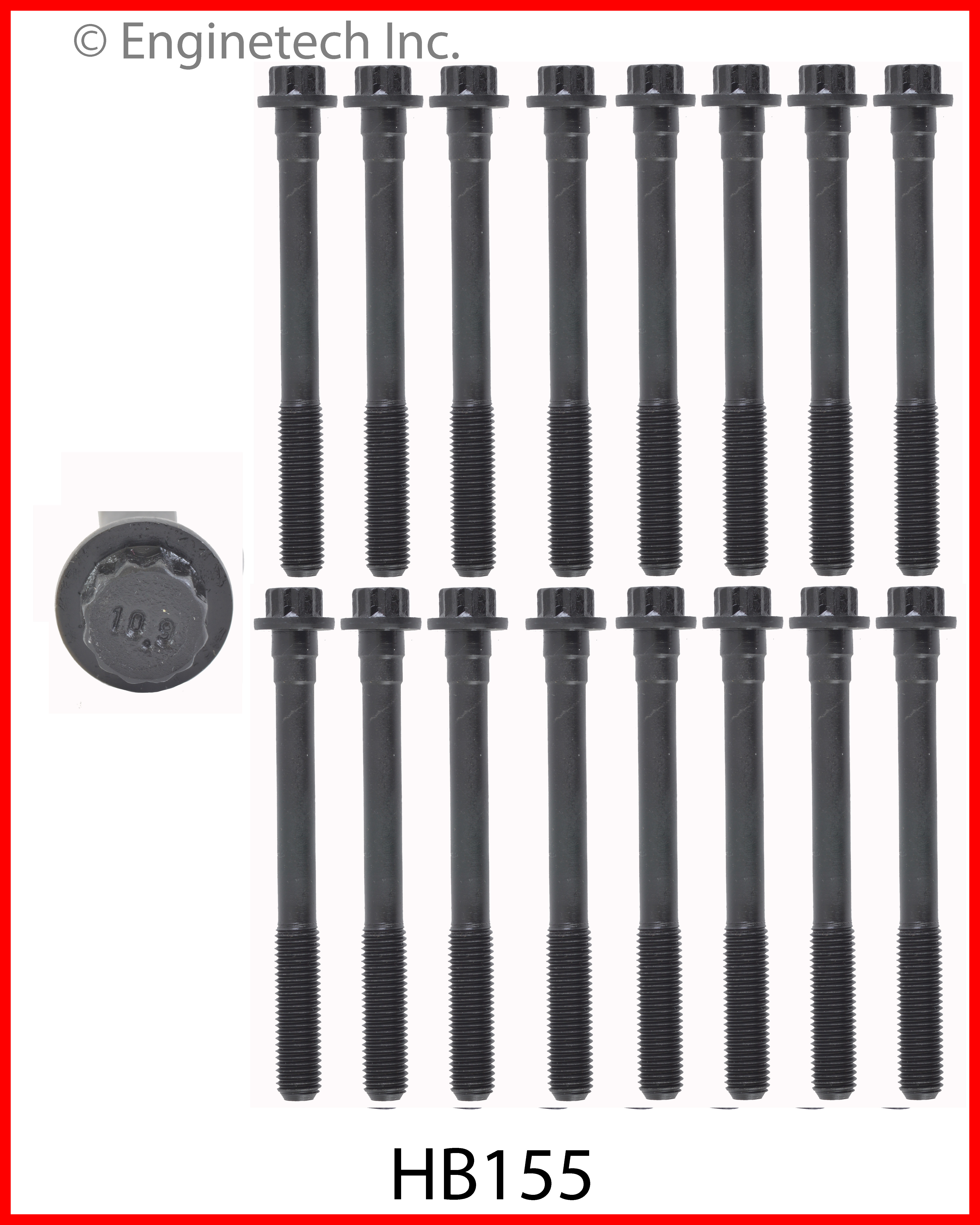 Engine Cylinder Head Bolt Set