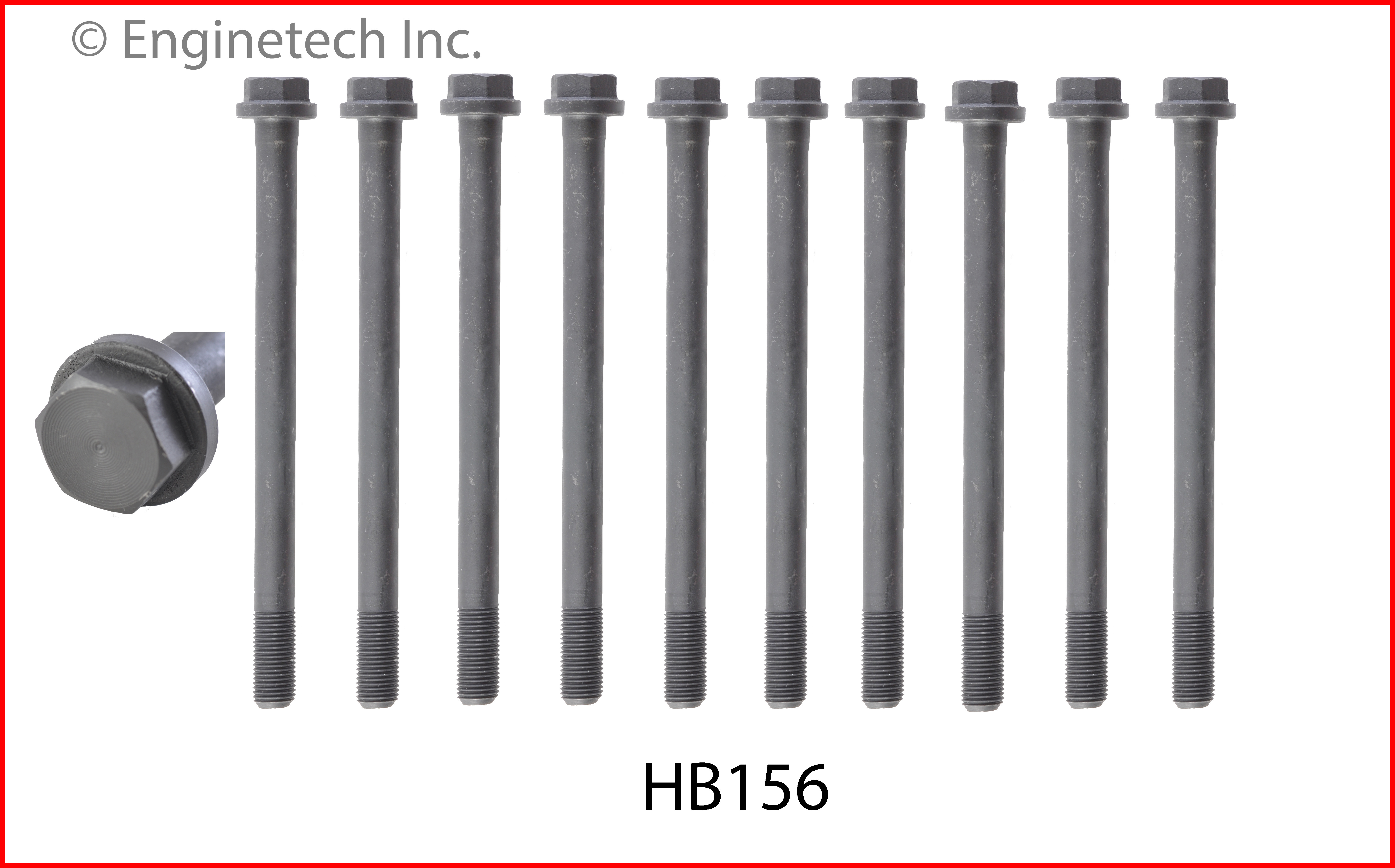 Engine Cylinder Head Bolt Set