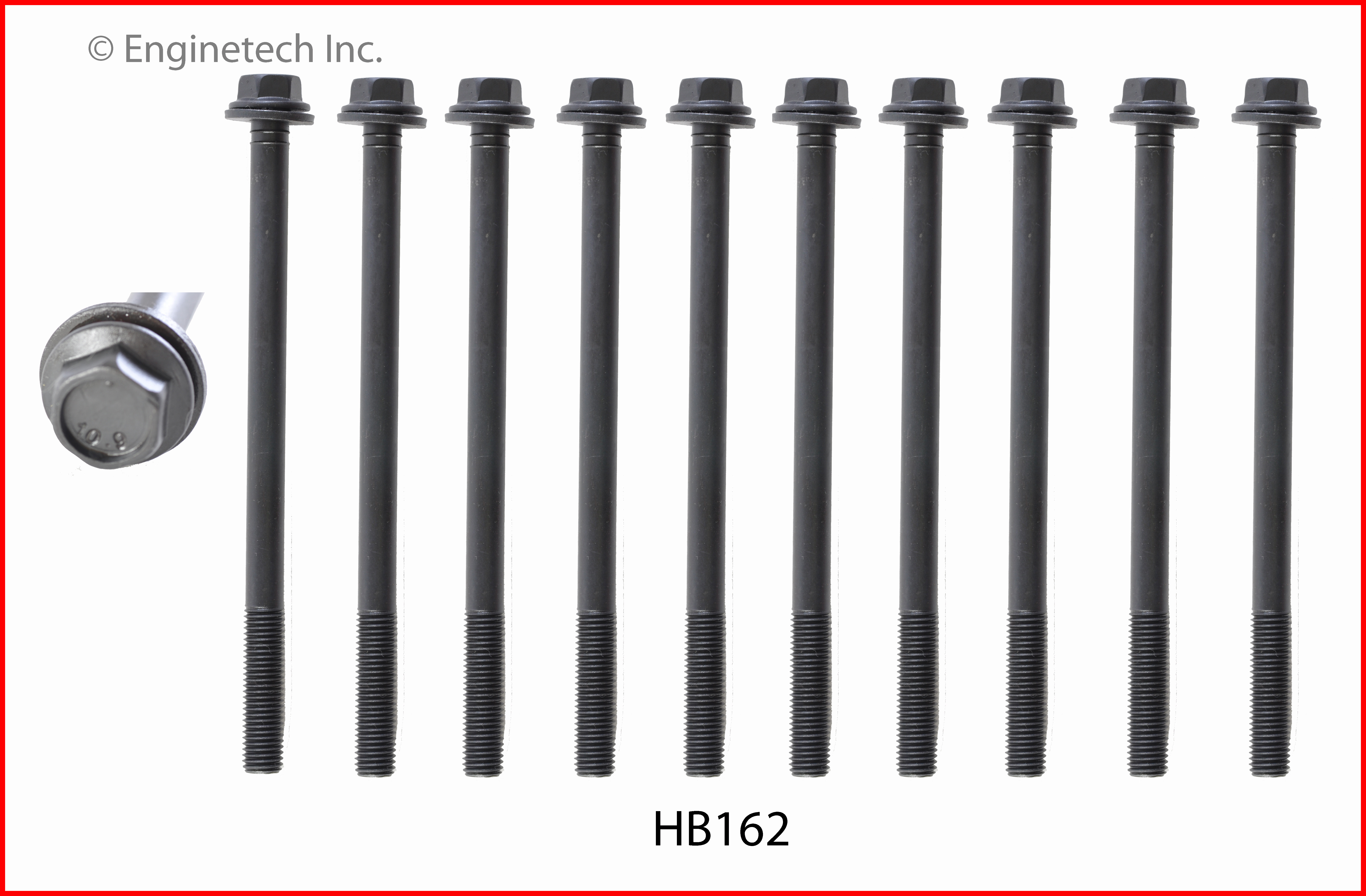 Engine Cylinder Head Bolt Set