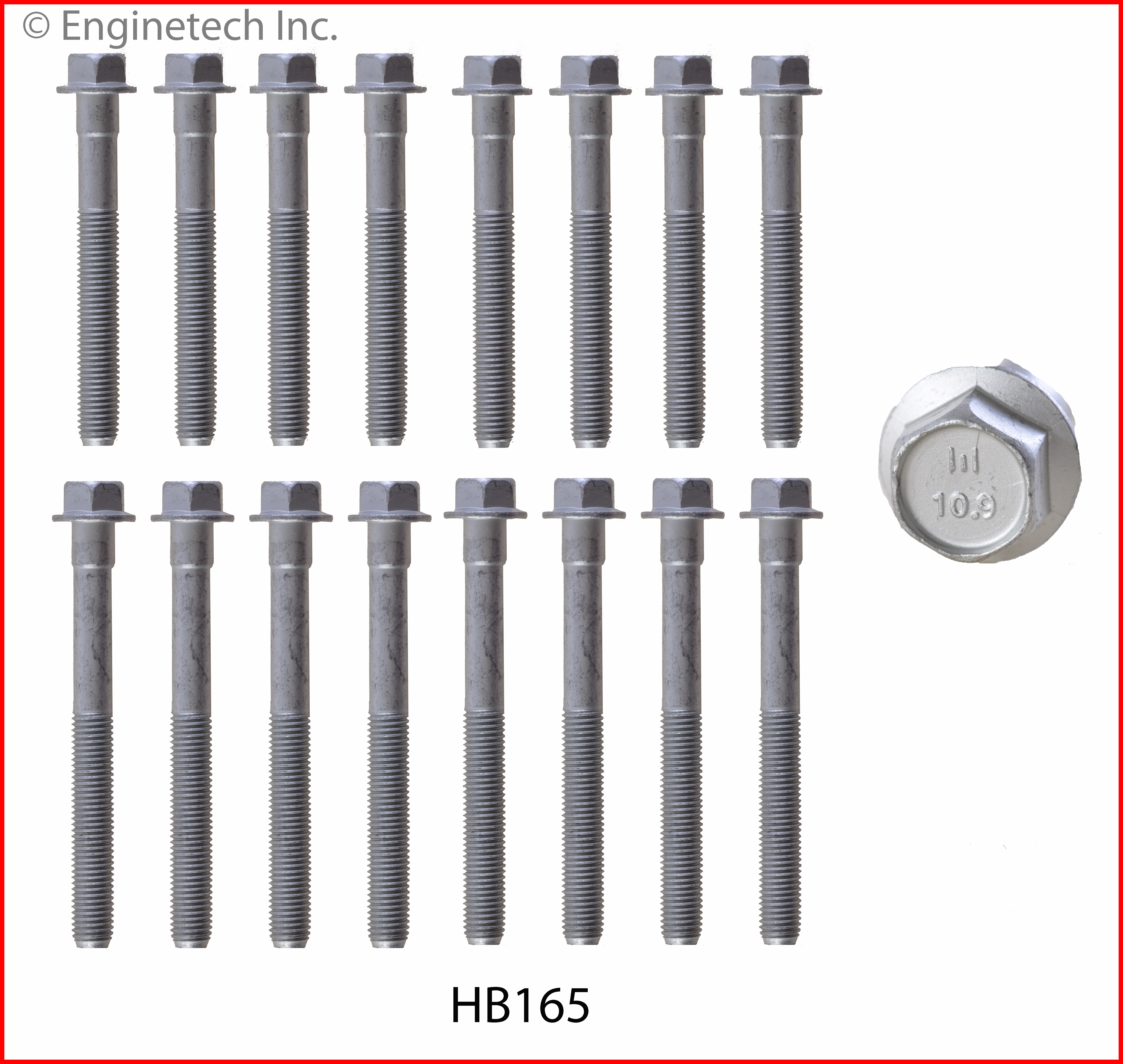 Engine Cylinder Head Bolt Set