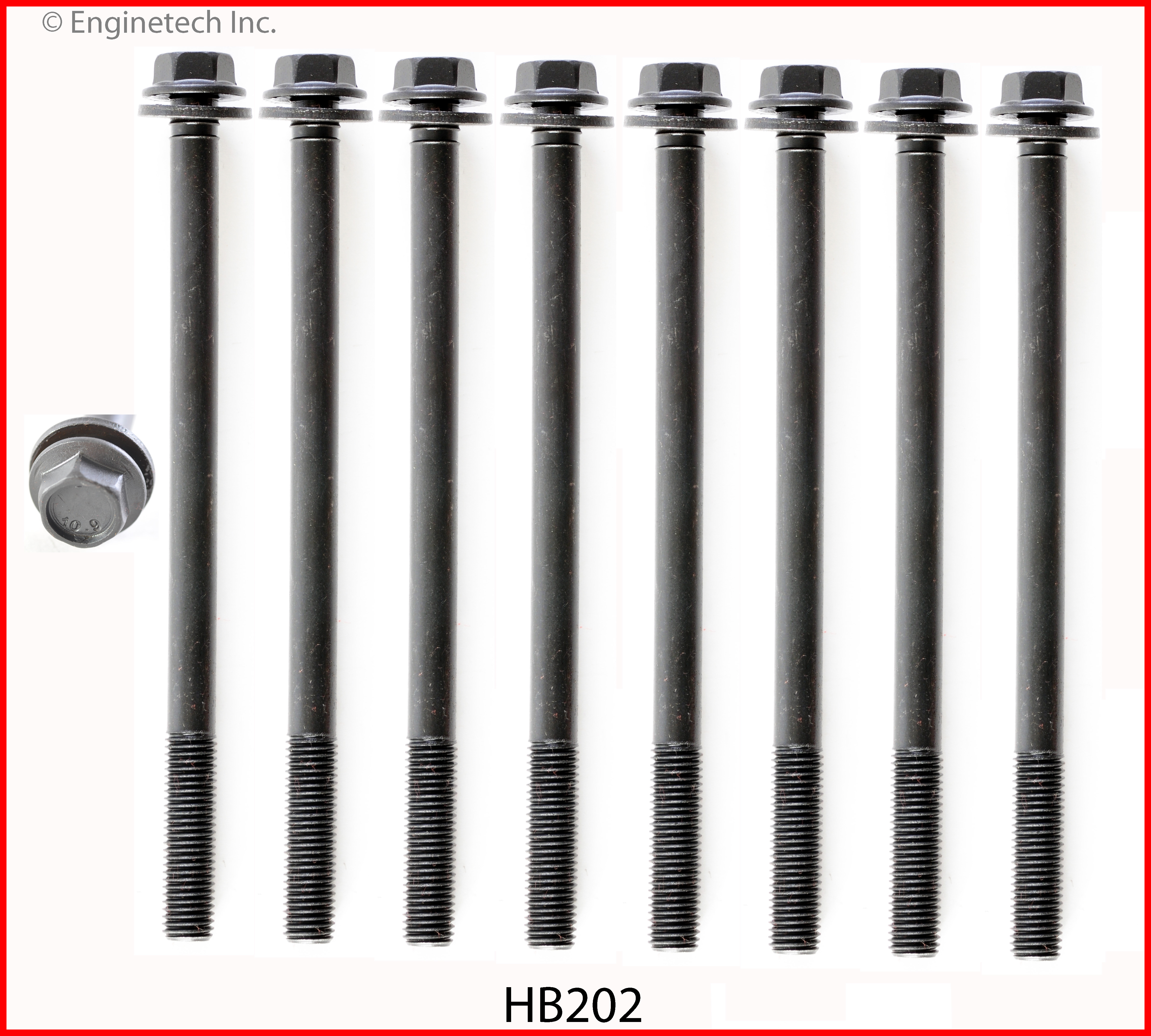 Engine Cylinder Head Bolt Set