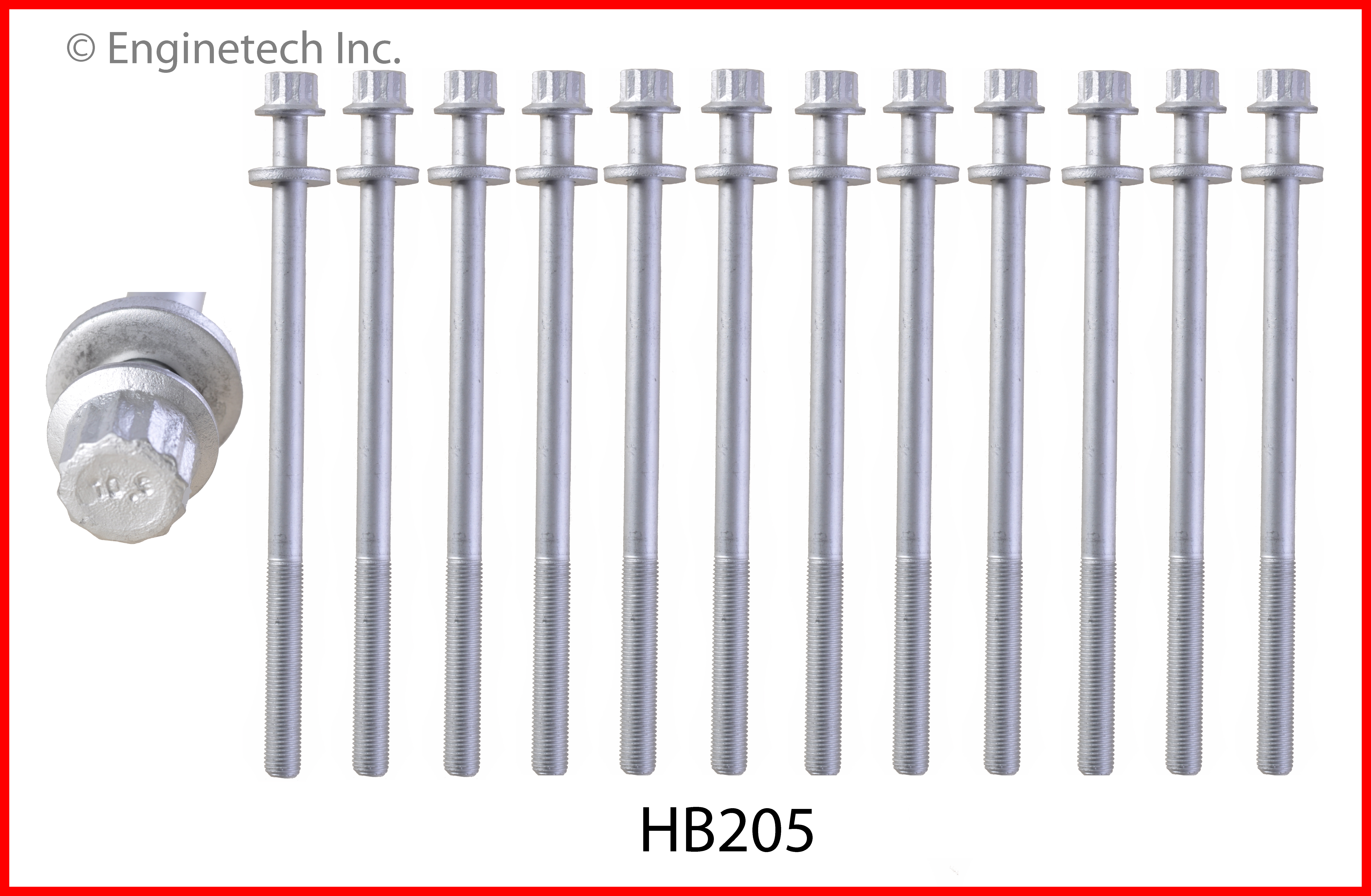 Engine Cylinder Head Bolt Set