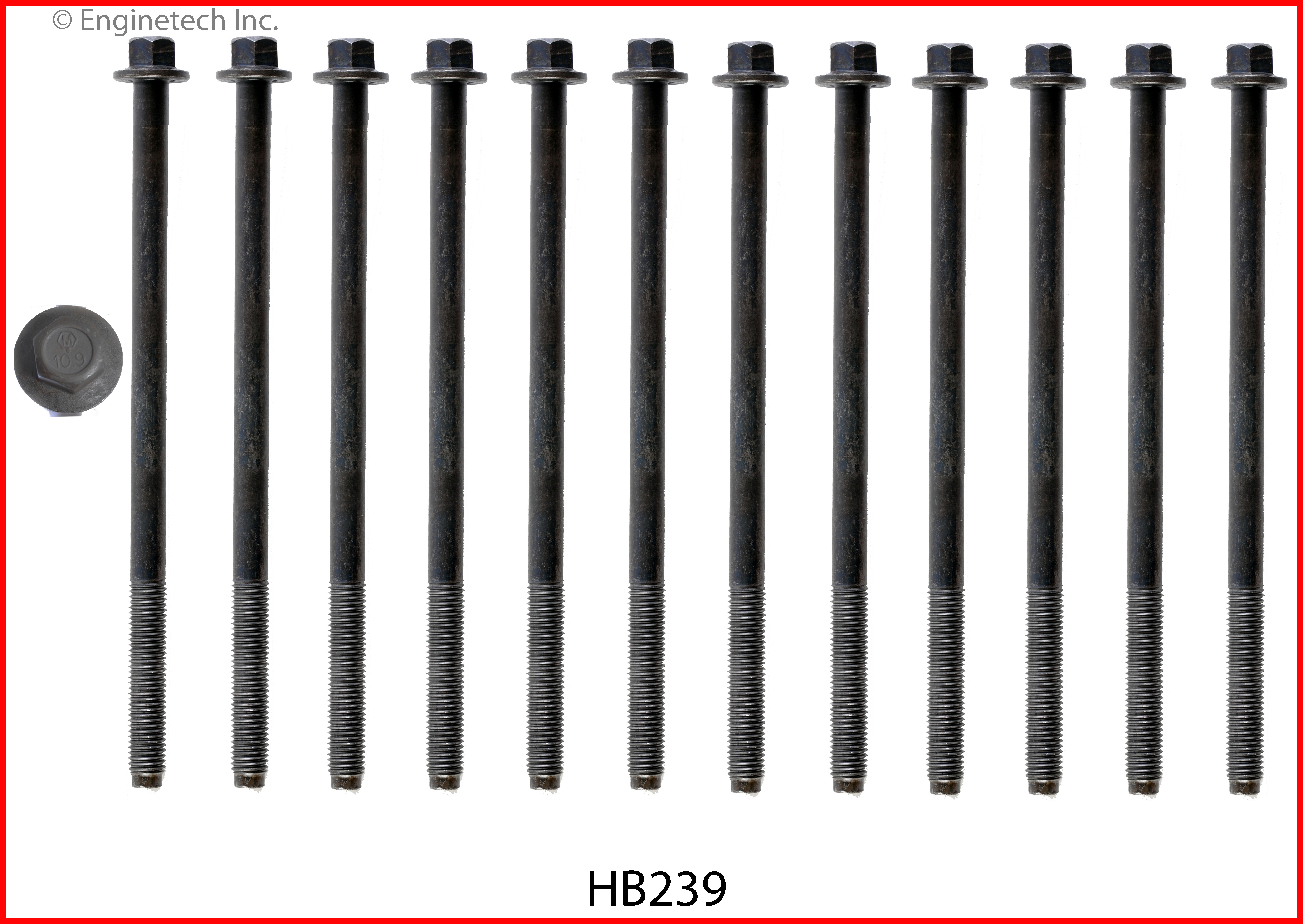 Engine Cylinder Head Bolt Set